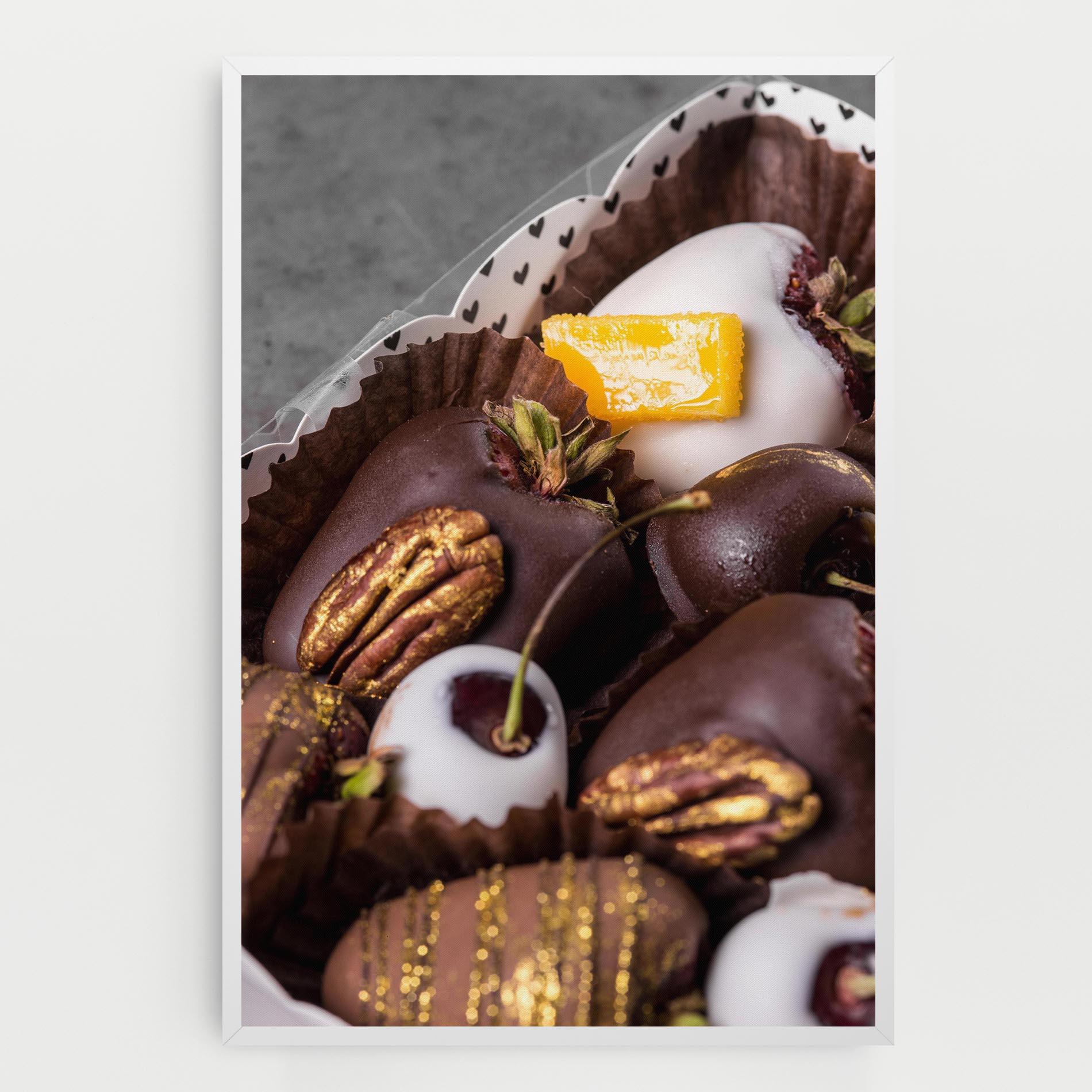 Картина на платно Chocolate Covered mockup 0