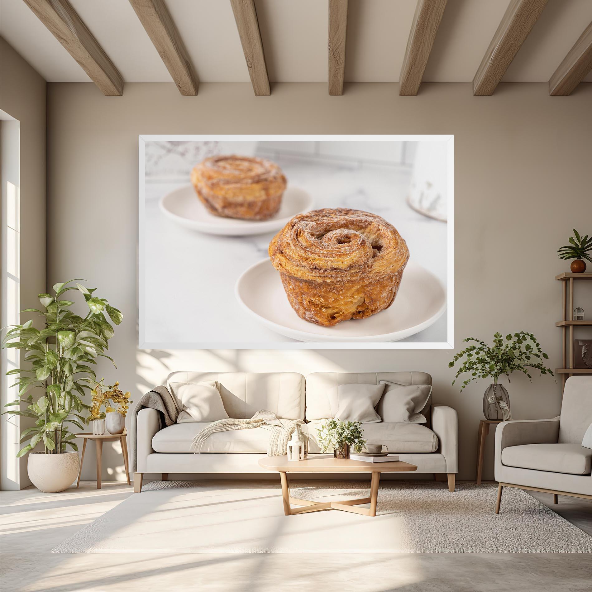 Картина на платно Cinnamon Roll mockup 6