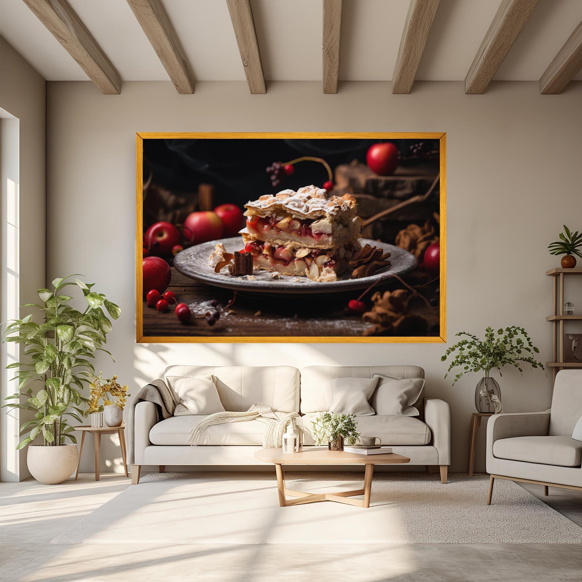 Картина на платно Apple Cinnamon mockup 6