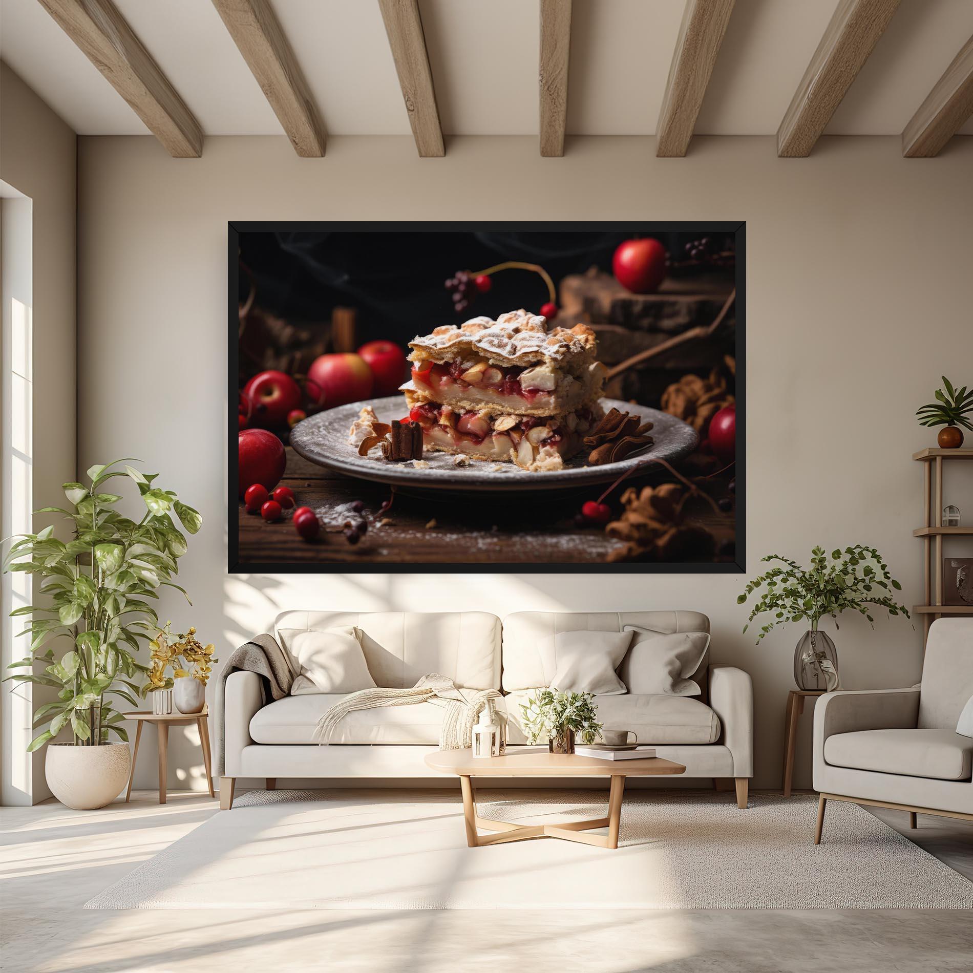 Картина на платно Apple Cinnamon mockup 6