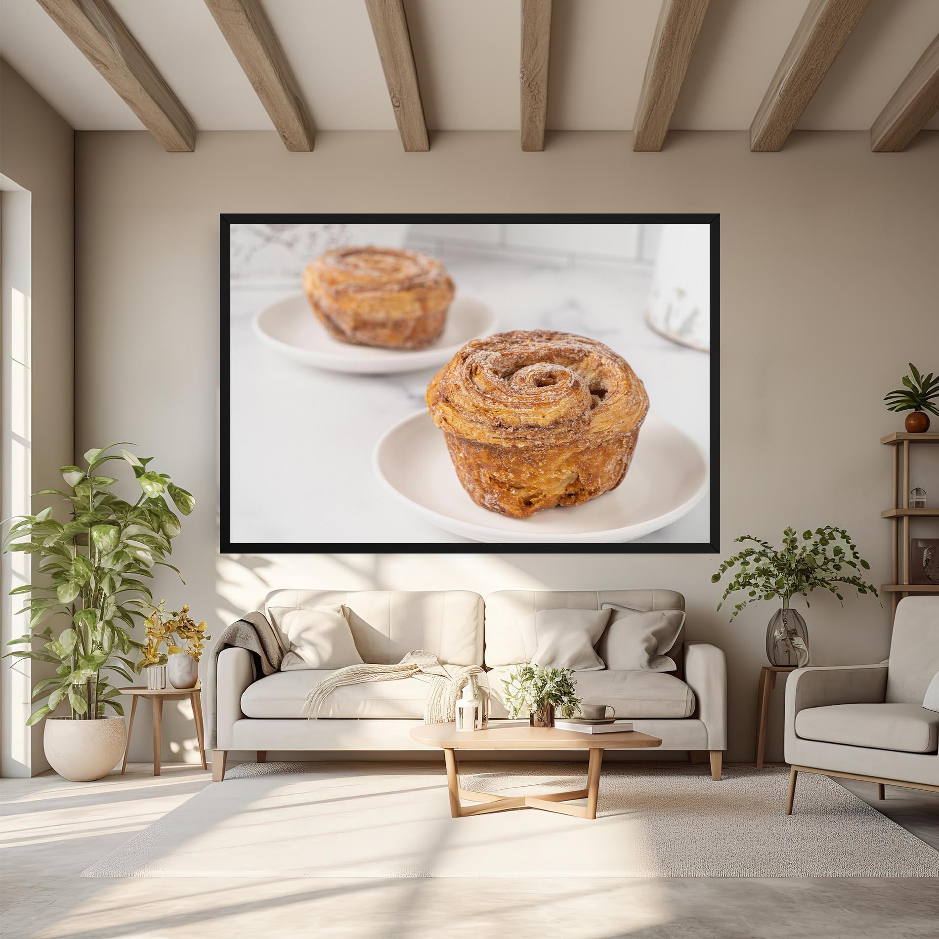 Картина на платно Cinnamon Roll mockup 6