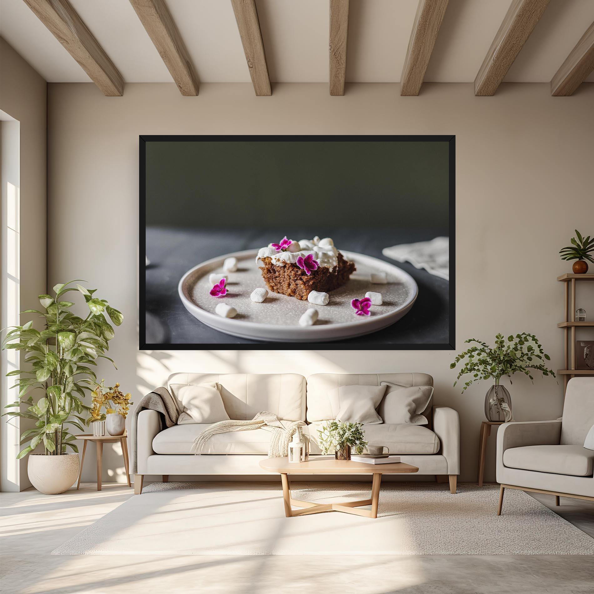 Картина на платно Marshmallow Cake mockup 6