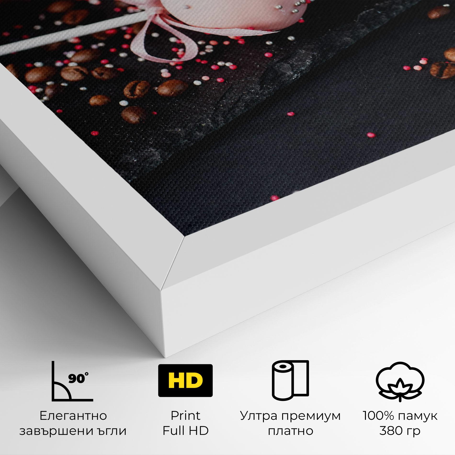 Картина на платно Chocolate Dessert mockup 4