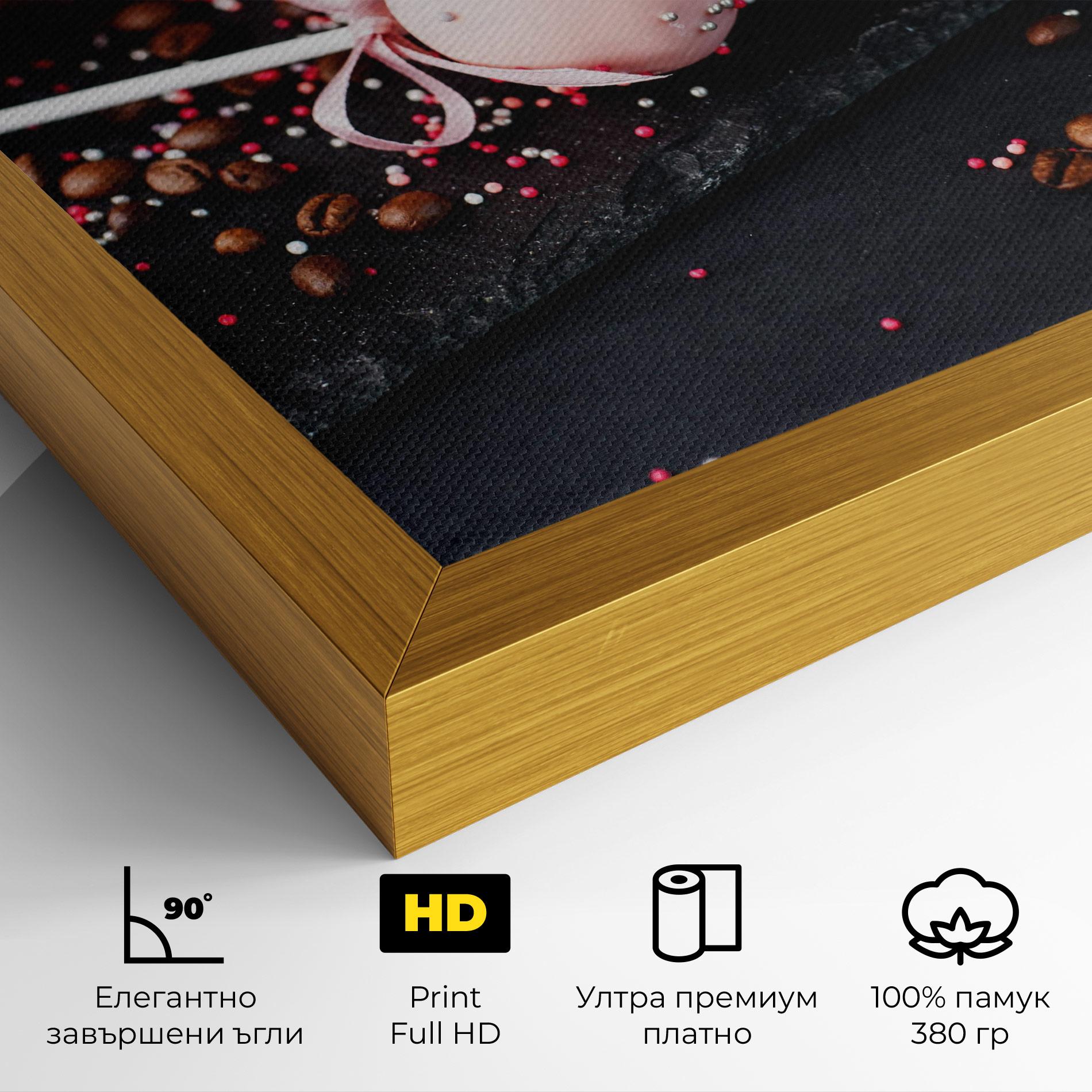 Картина на платно Chocolate Dessert mockup 4