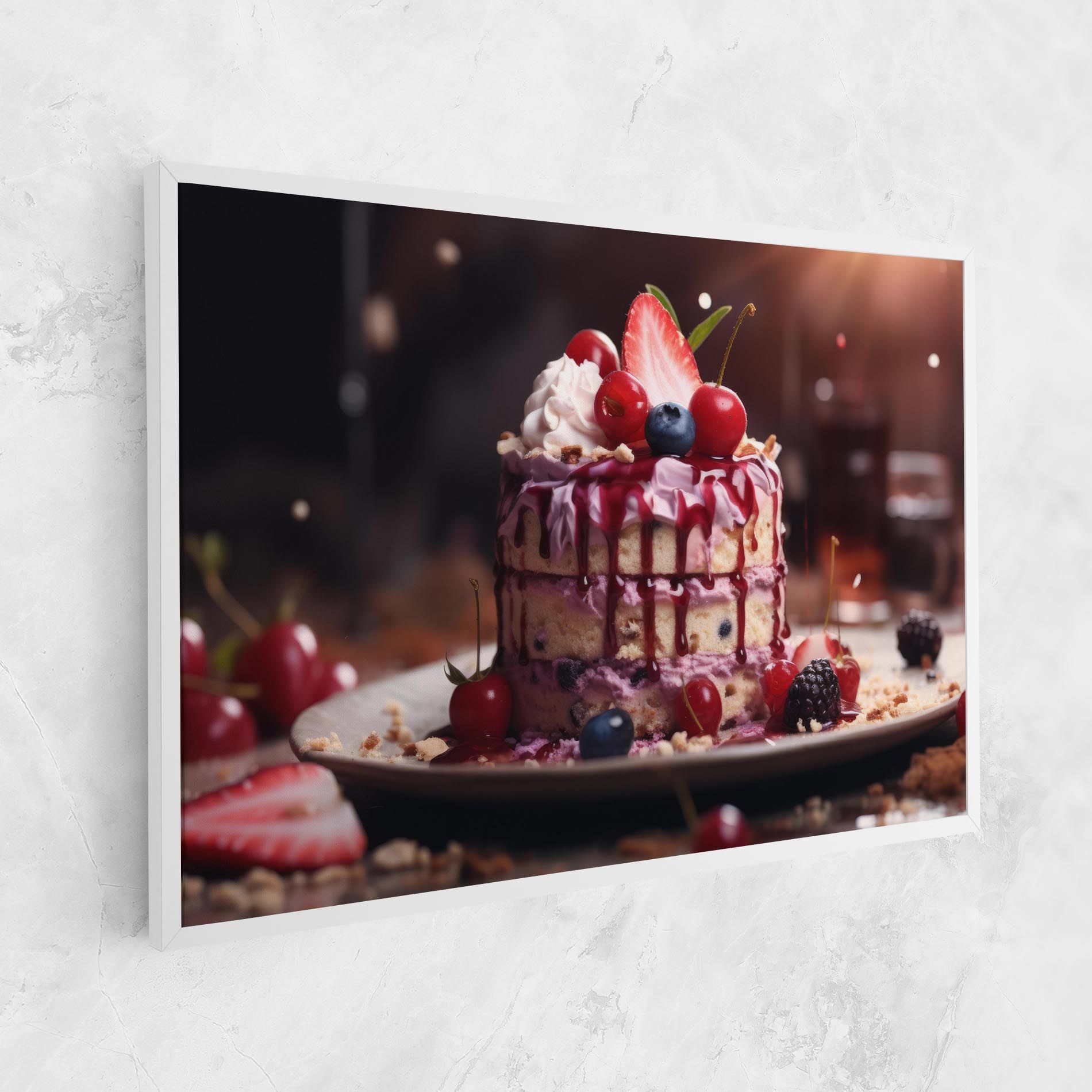 Berries Dessert mockup 1