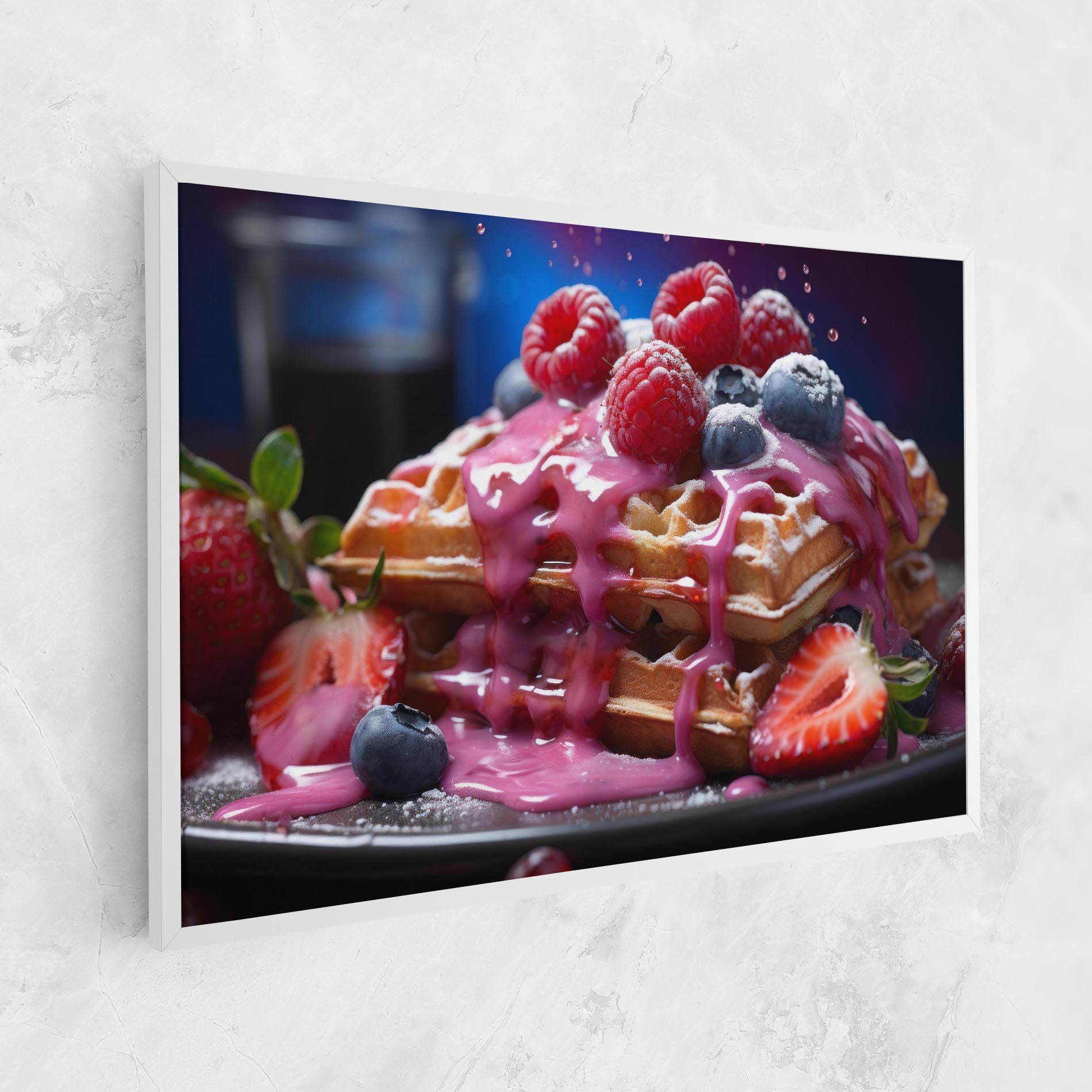 Berries Waffles mockup 1