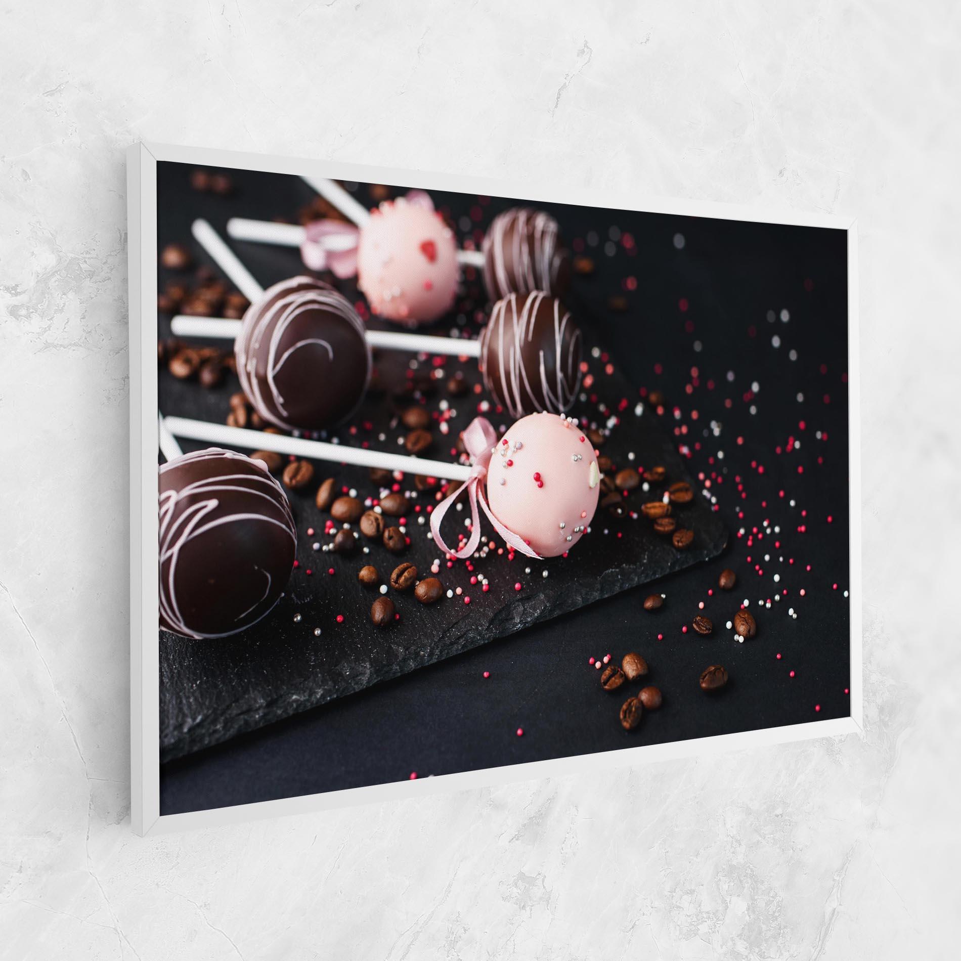 Картина на платно Chocolate Dessert mockup 1
