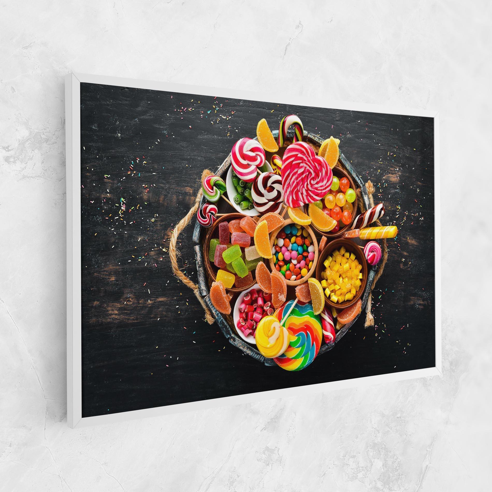 Картина на платно Colorful Sweets mockup 1
