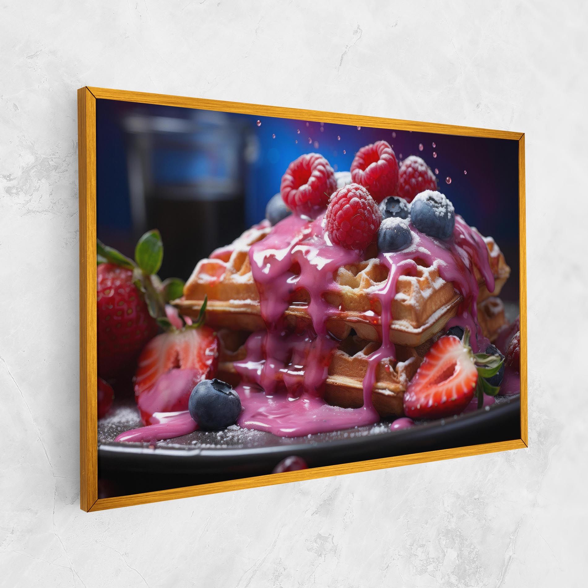 Berries Waffles mockup 1