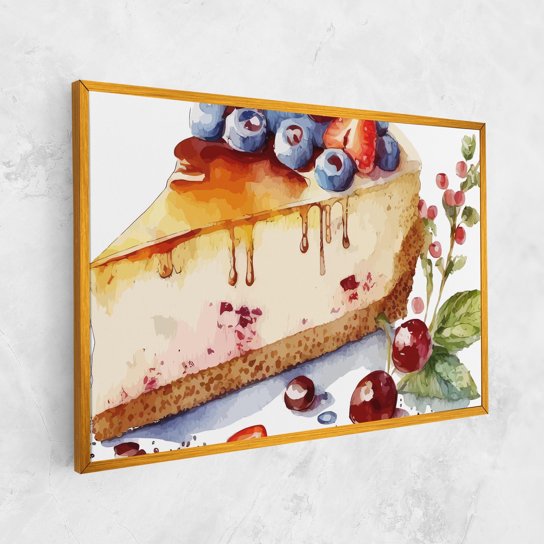 Картина на платно Cheesecake mockup 1