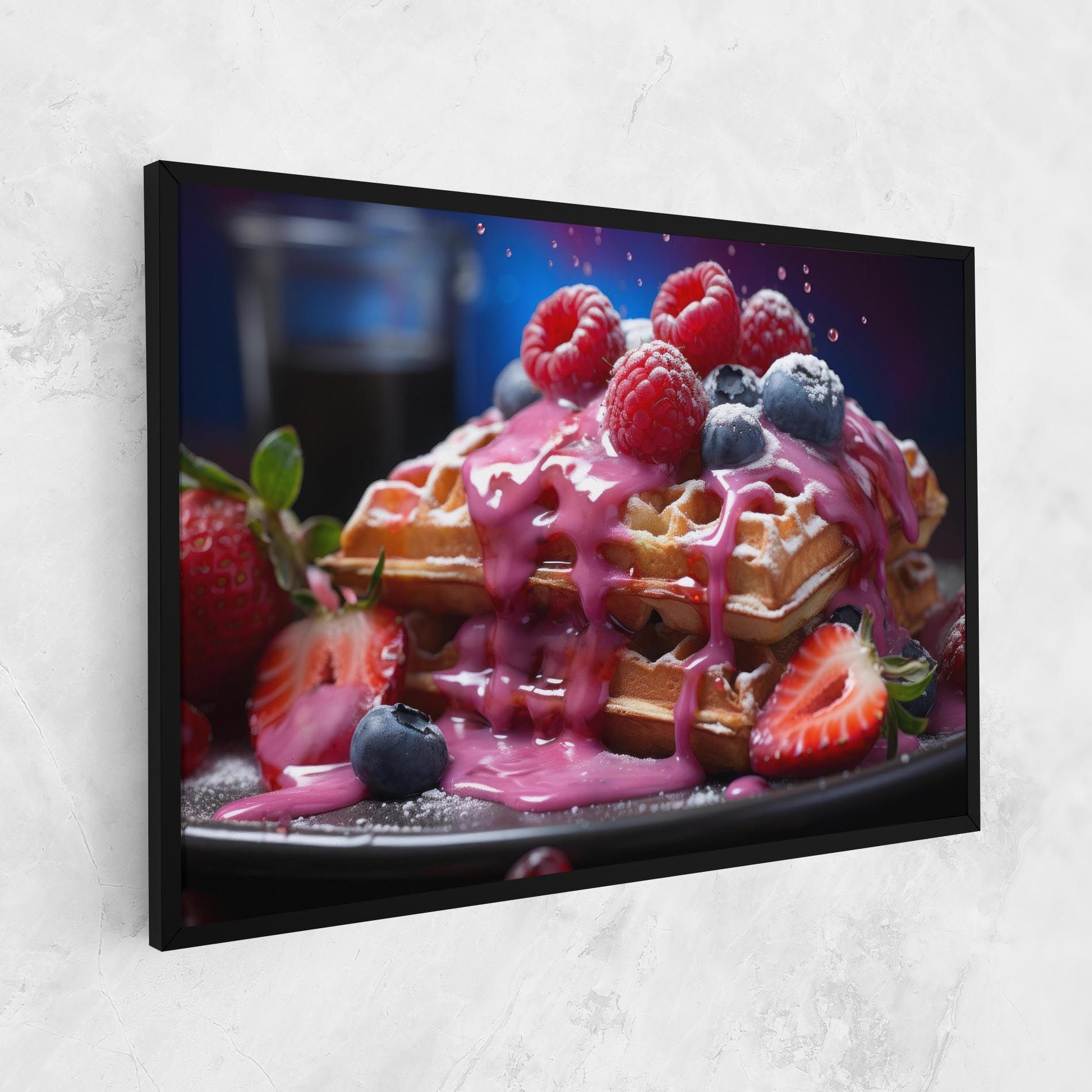 Berries Waffles mockup 1