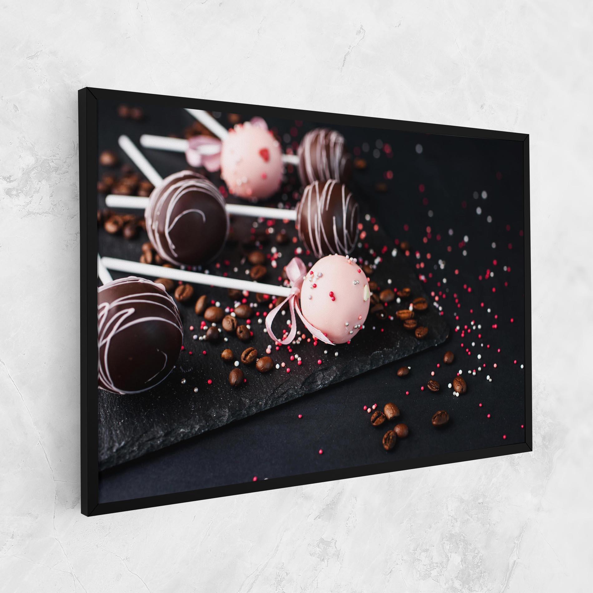 Картина на платно Chocolate Dessert mockup 1