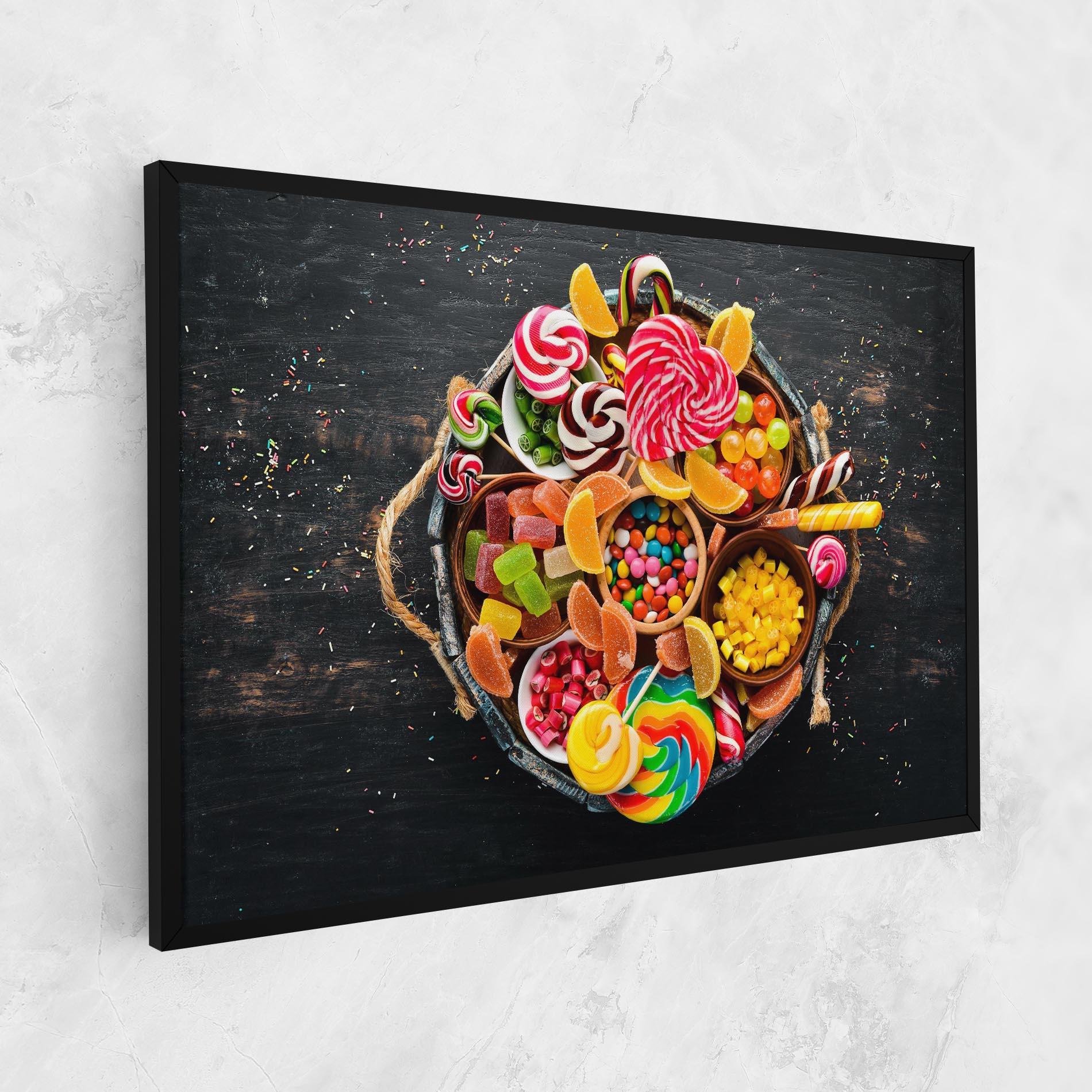 Картина на платно Colorful Sweets mockup 1