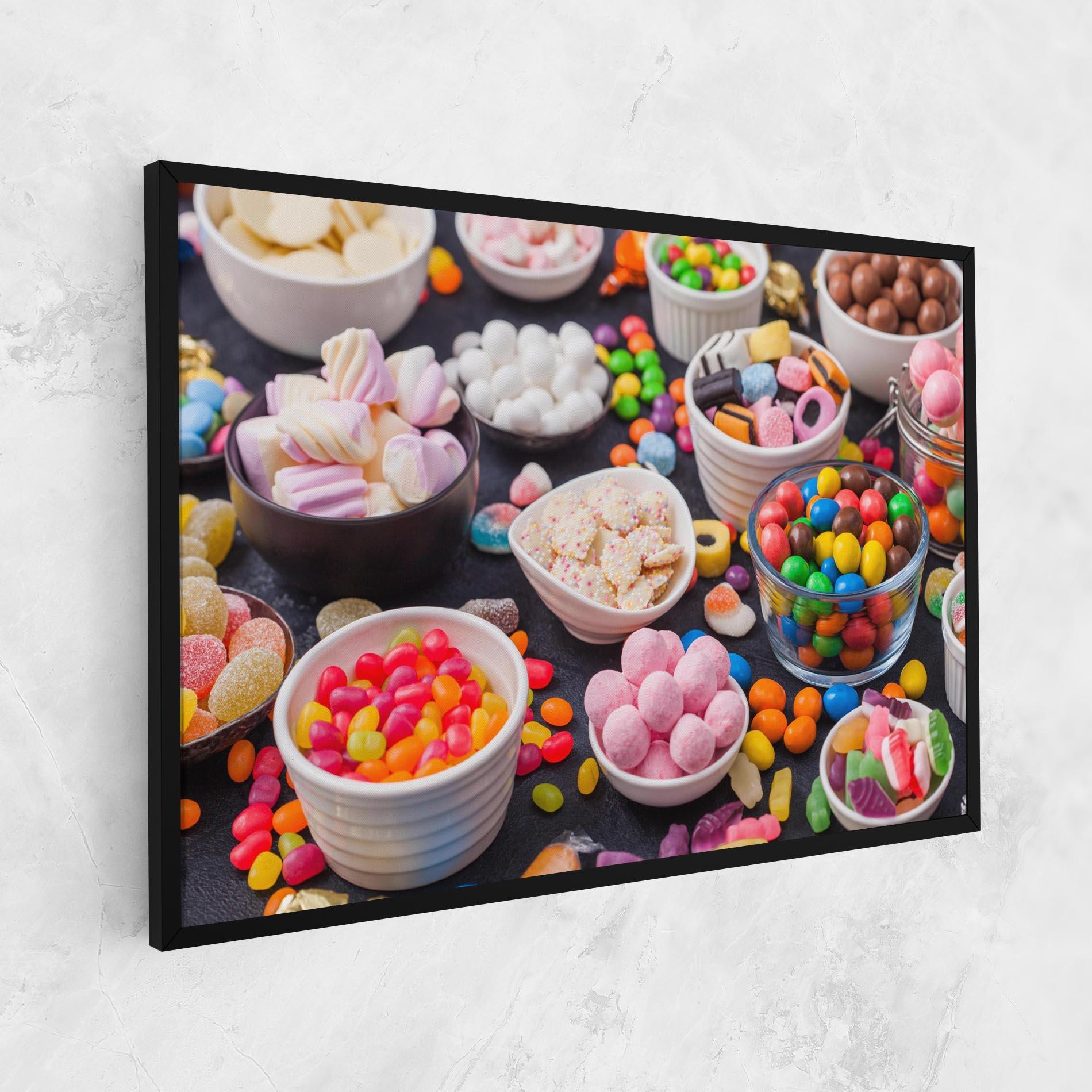 Картина на платно Lollipop Candies mockup 1