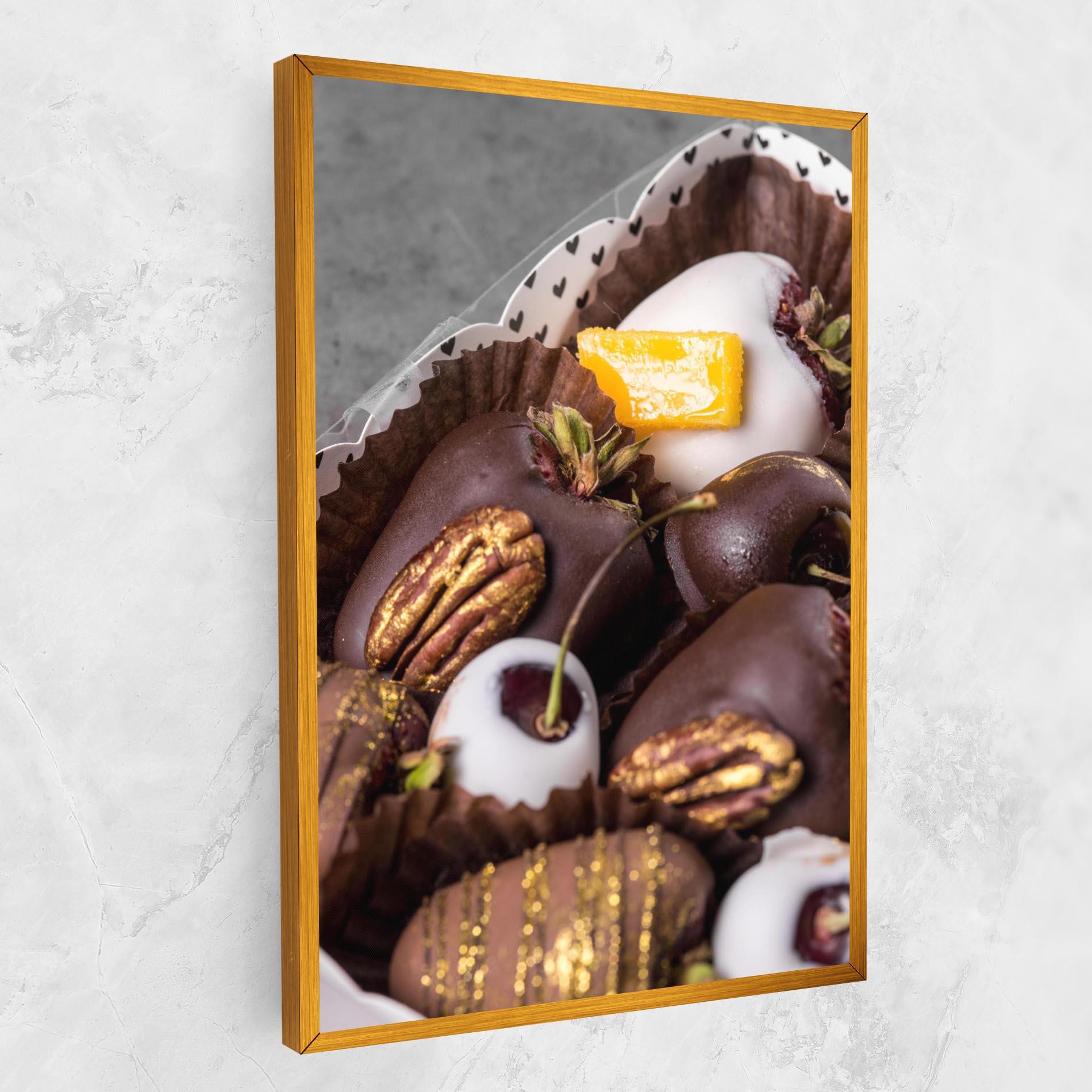 Картина на платно Chocolate Covered mockup 1