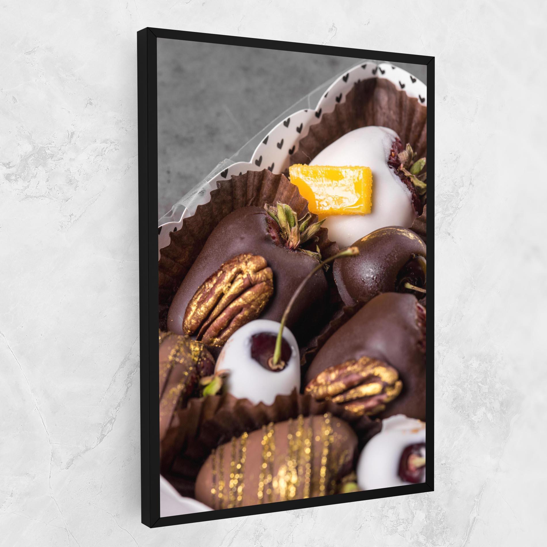 Картина на платно Chocolate Covered mockup 1