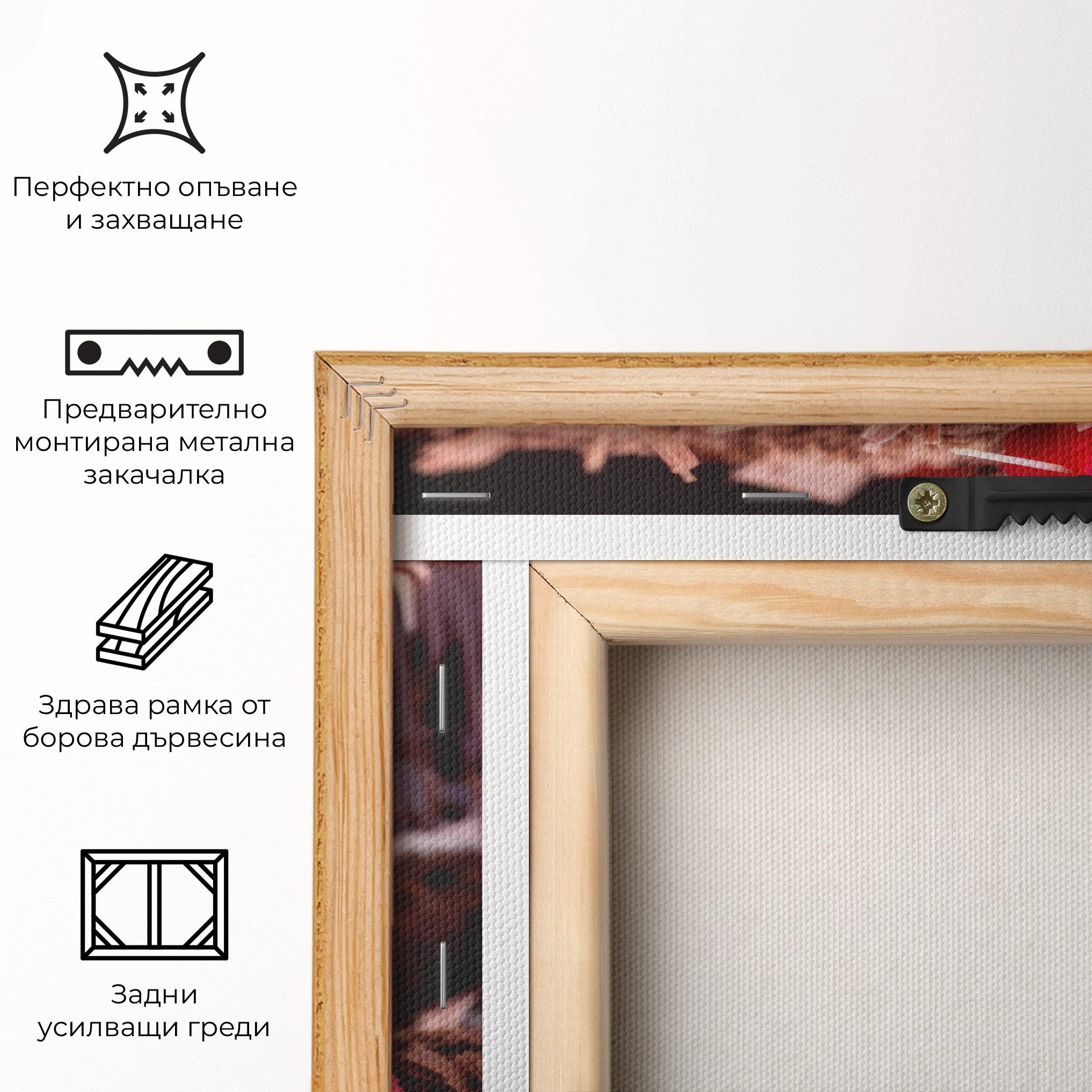 Картина на платно Brown Cake mockup 5