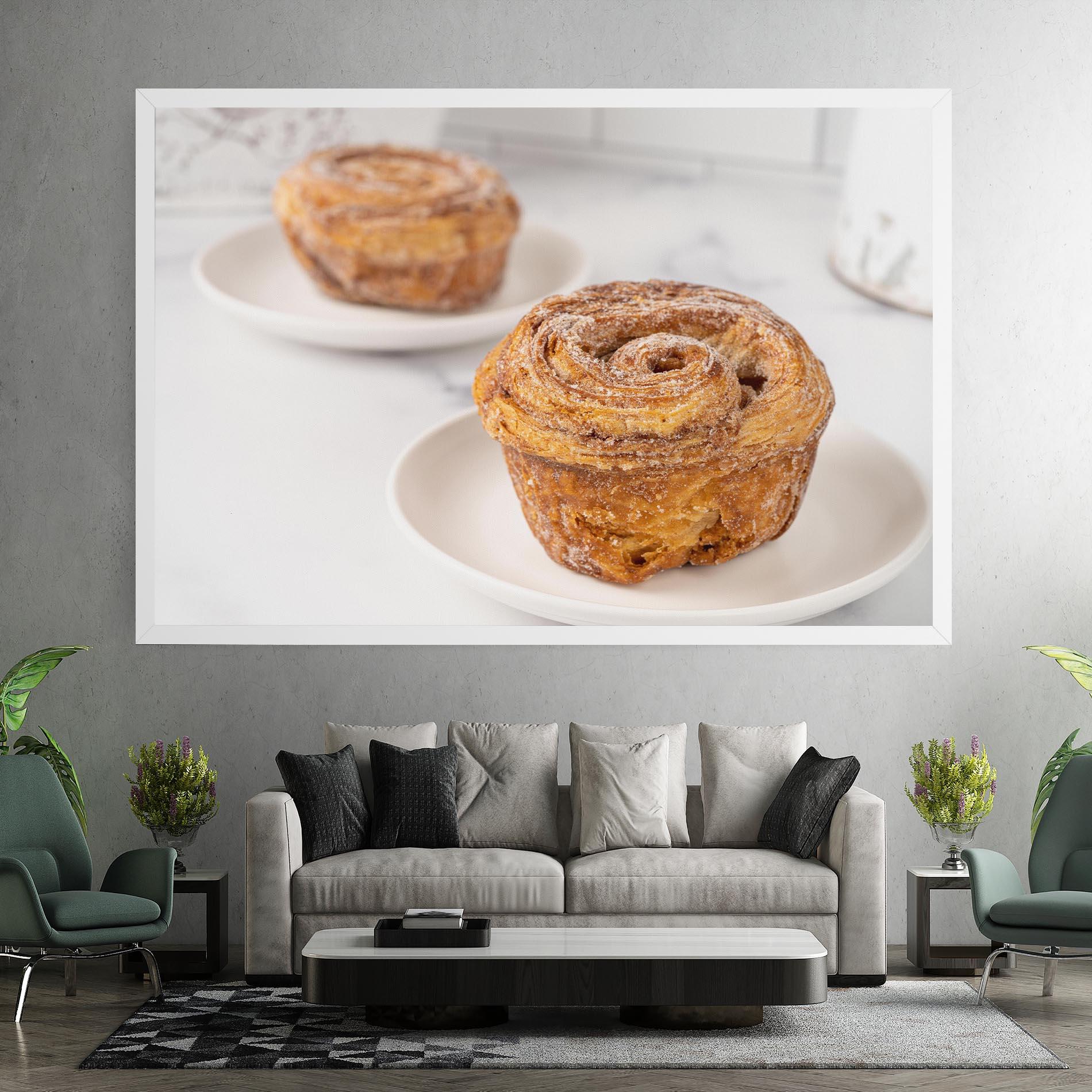 Картина на платно Cinnamon Roll mockup 7