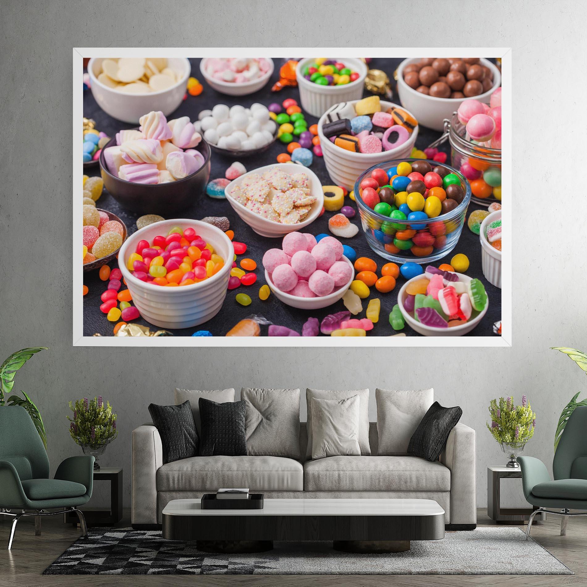 Картина на платно Lollipop Candies mockup 7