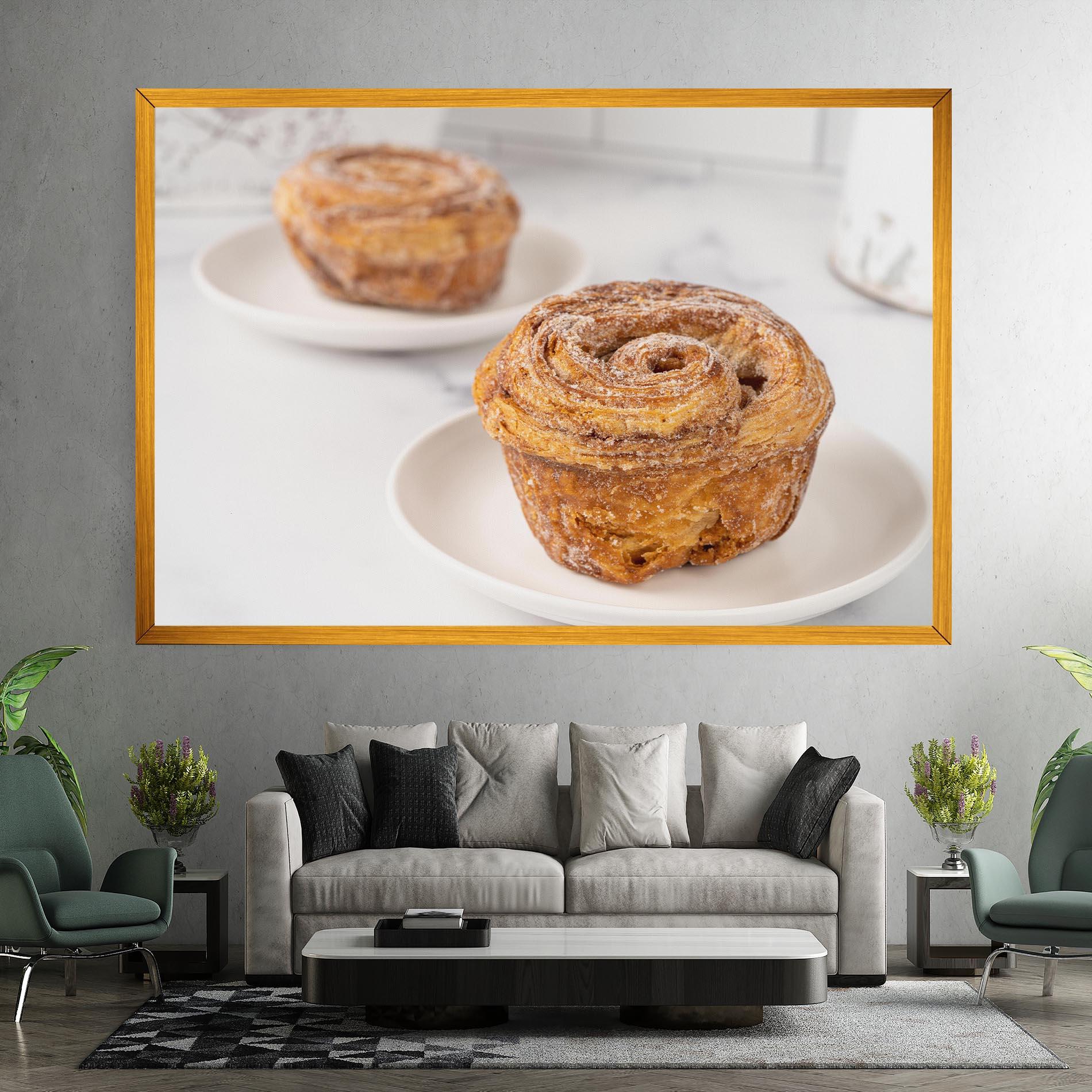Картина на платно Cinnamon Roll mockup 7