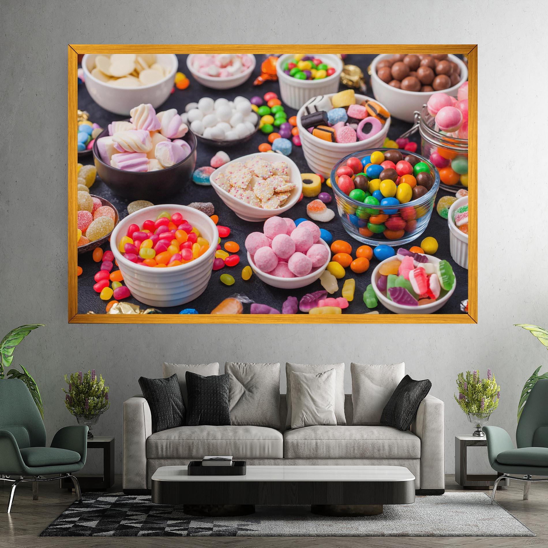 Картина на платно Lollipop Candies mockup 7