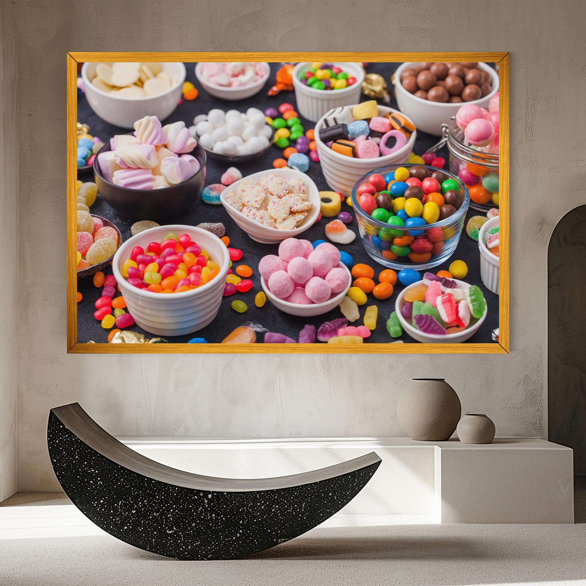 Картина на платно Lollipop Candies mockup 8