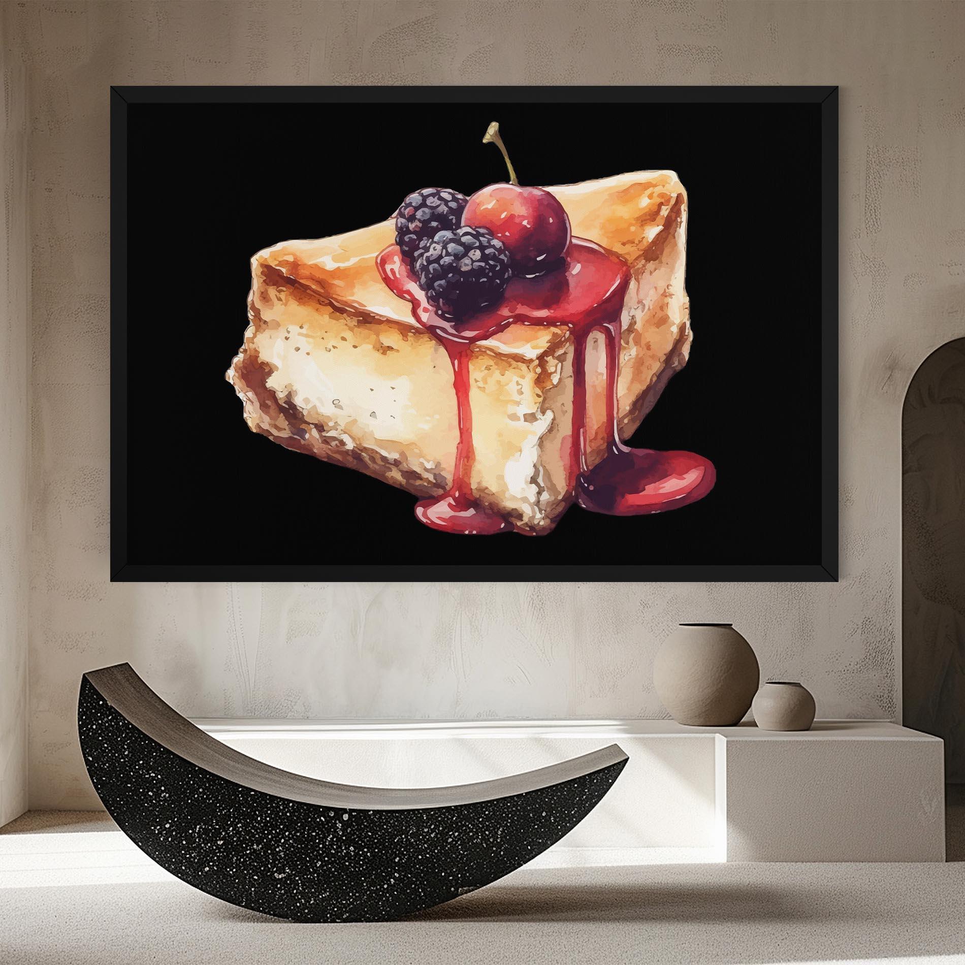 Картина на платно Berries Pie mockup 8