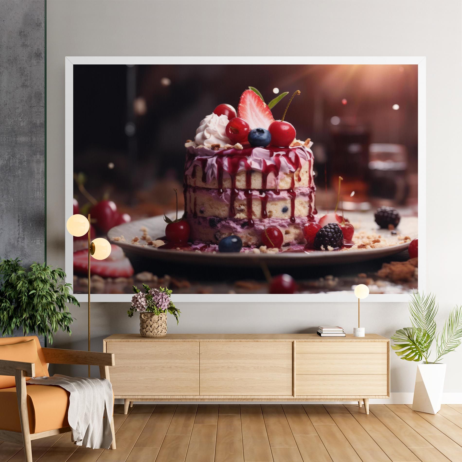 Berries Dessert mockup 9