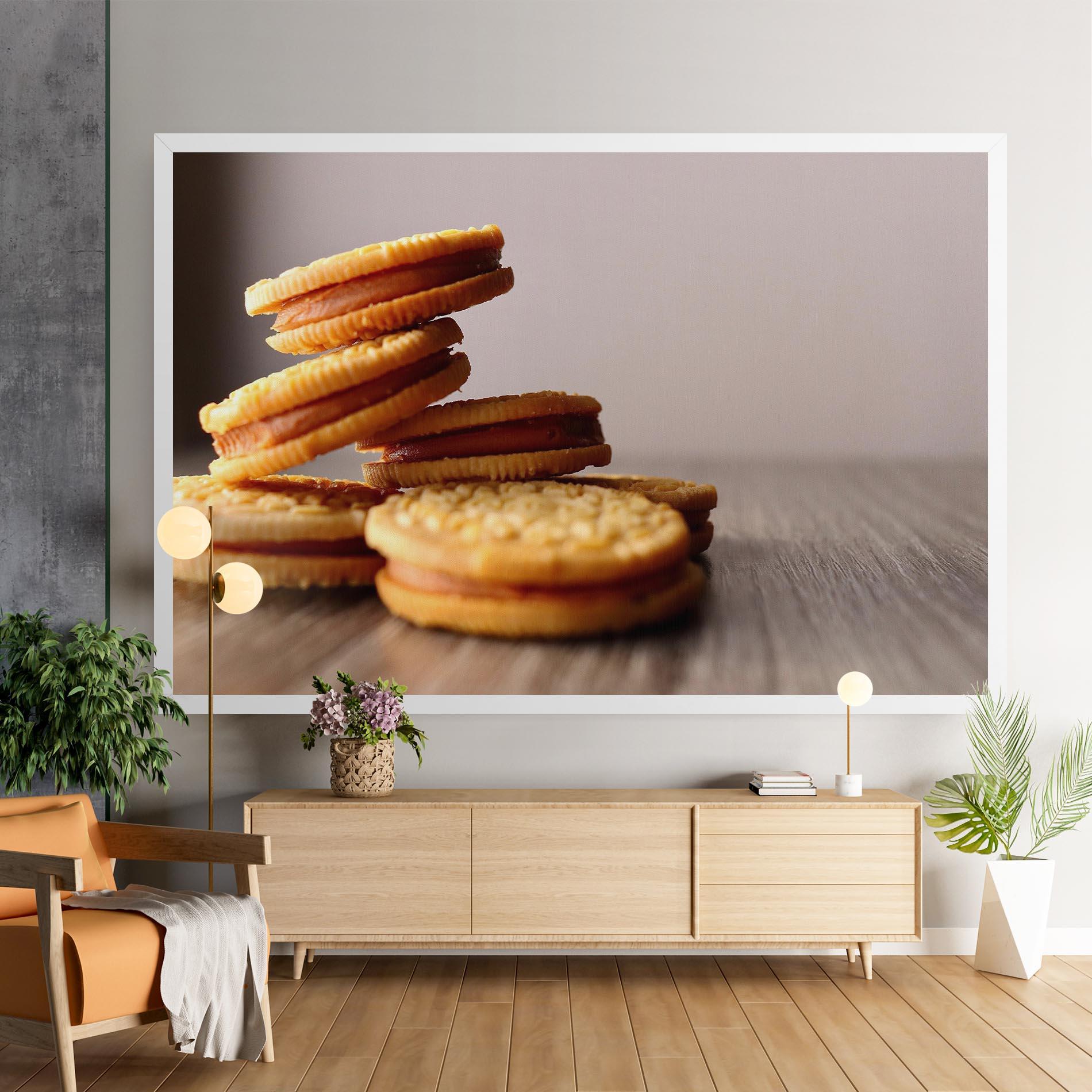 Картина на платно Biscuits mockup 9