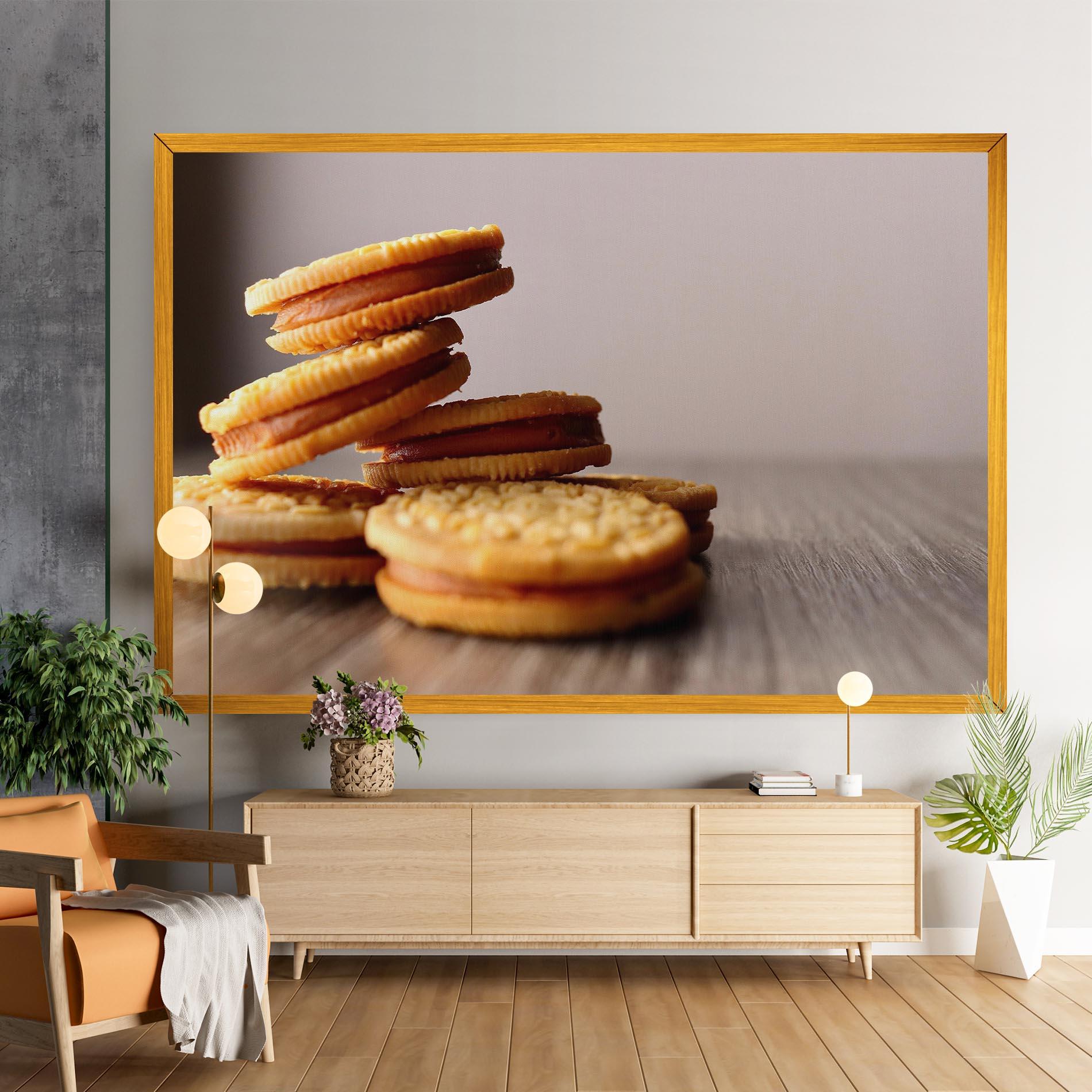 Картина на платно Biscuits mockup 9