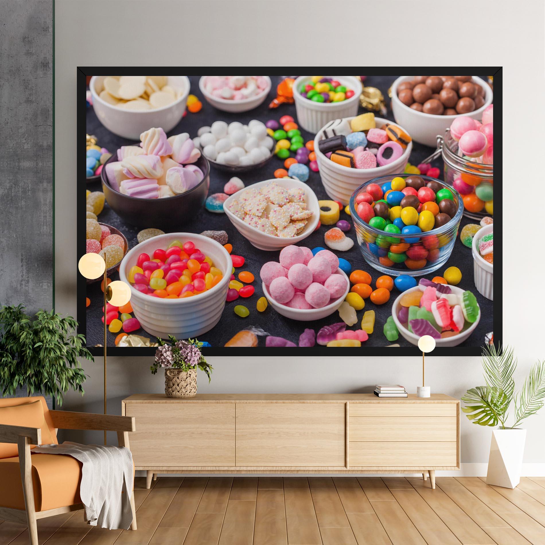 Картина на платно Lollipop Candies mockup 9