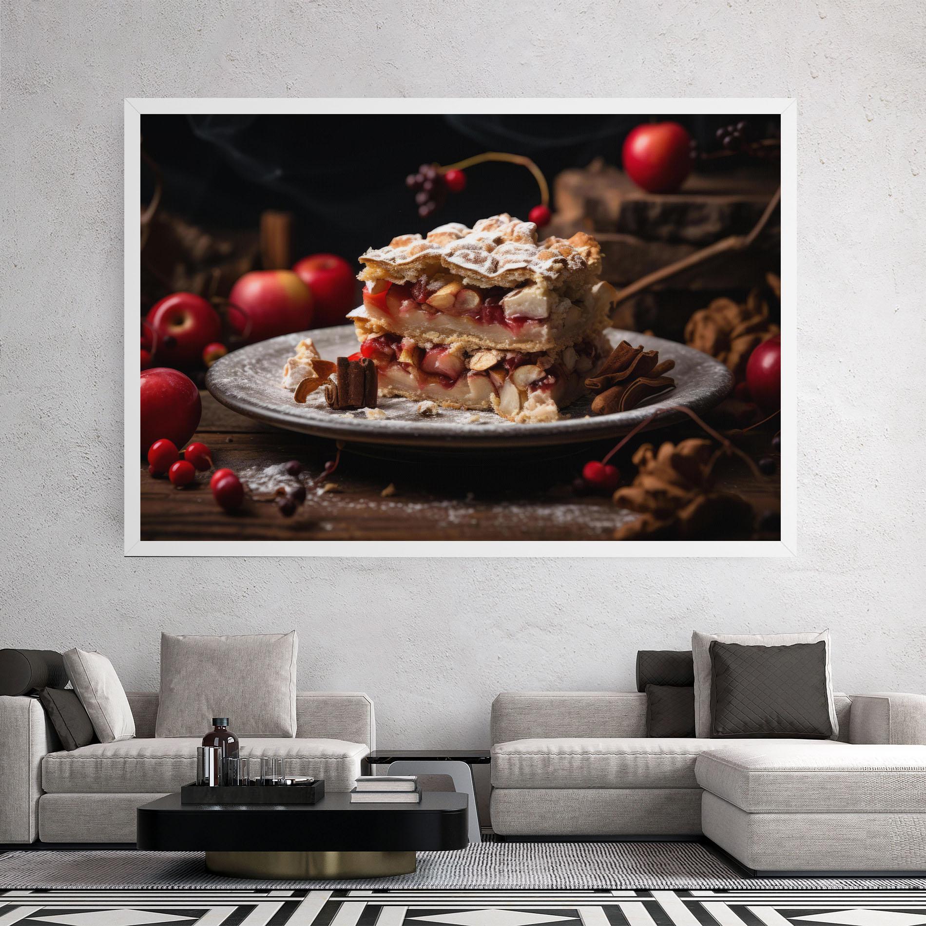 Картина на платно Apple Cinnamon mockup 2