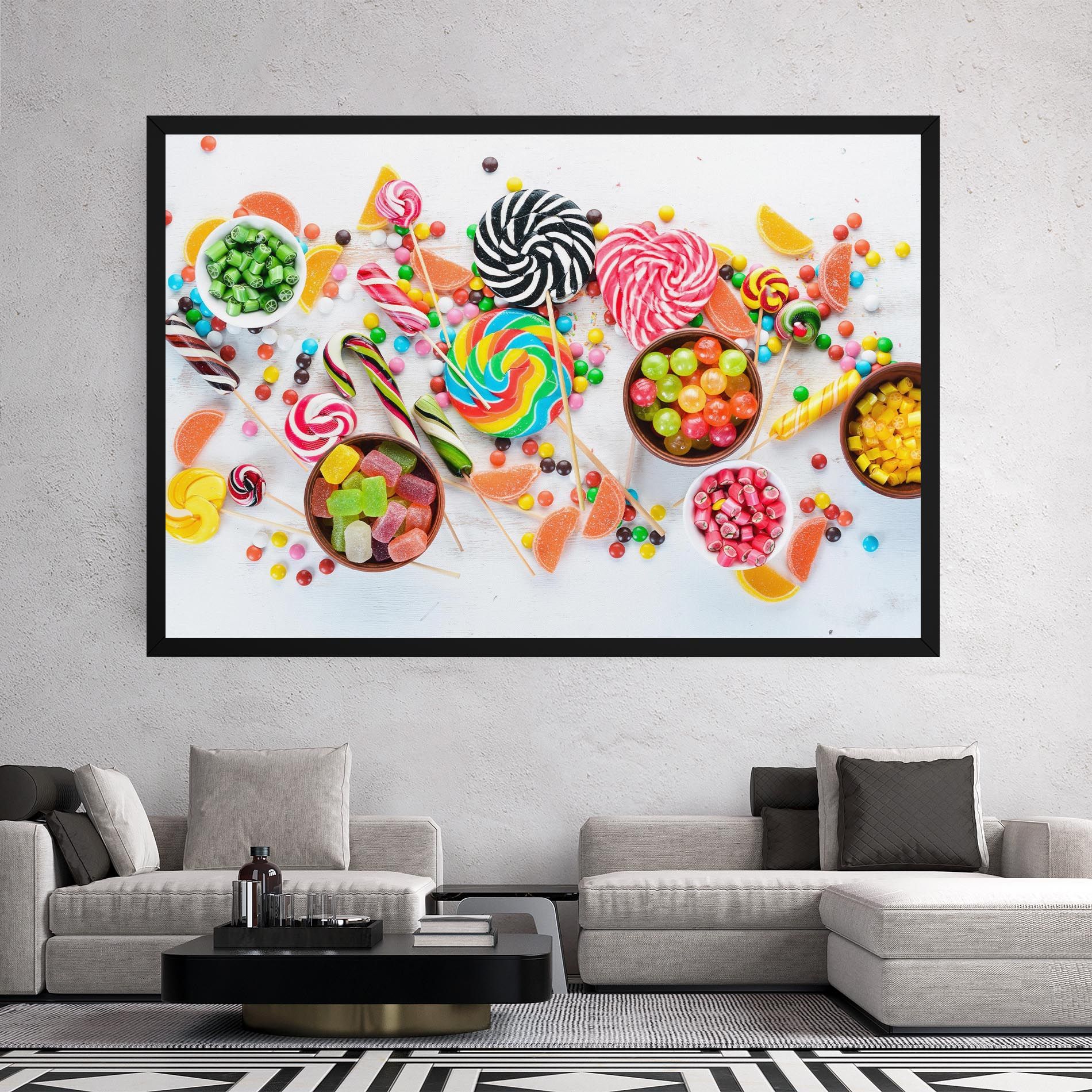 Colorful Candies Jelly mockup 2