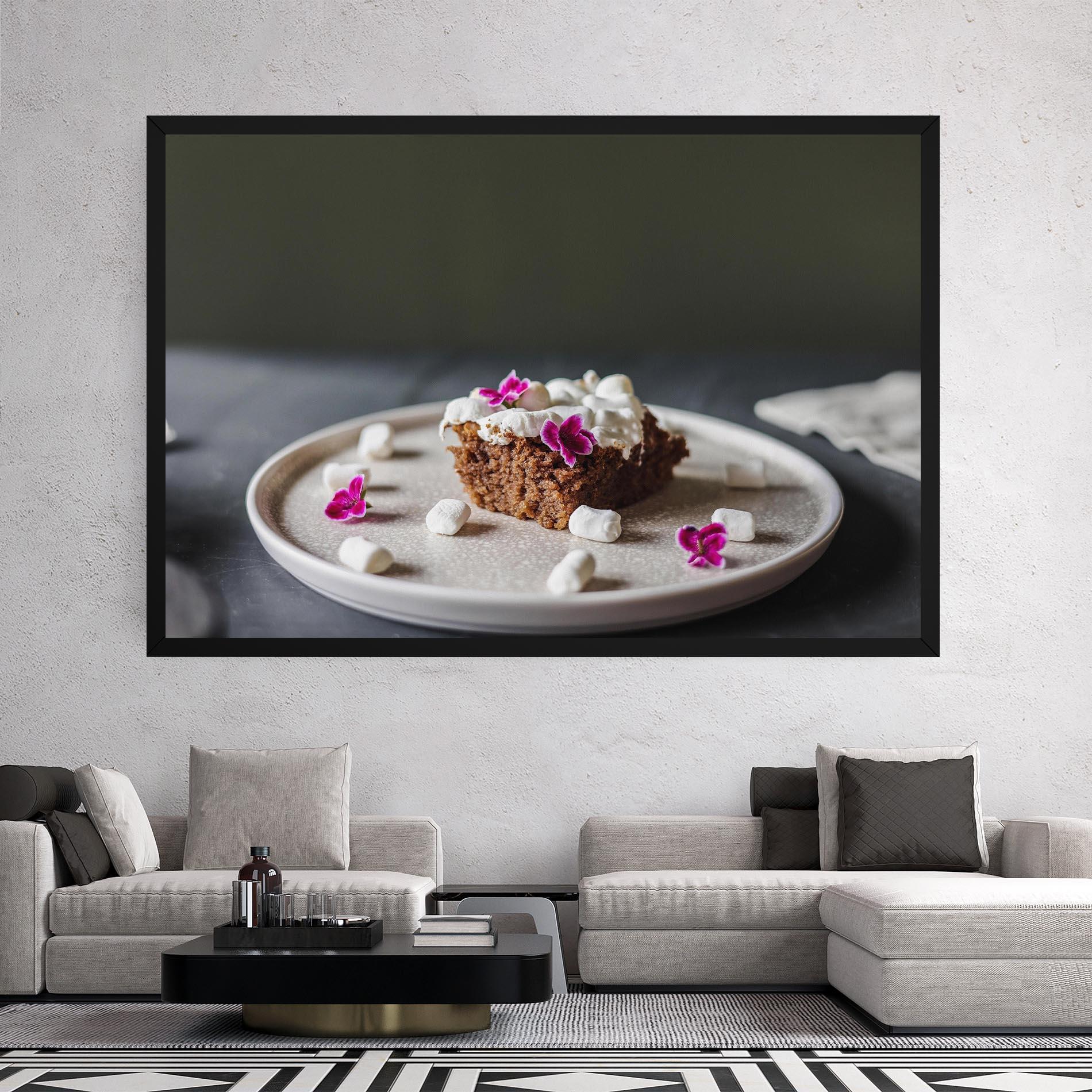 Картина на платно Marshmallow Cake mockup 2