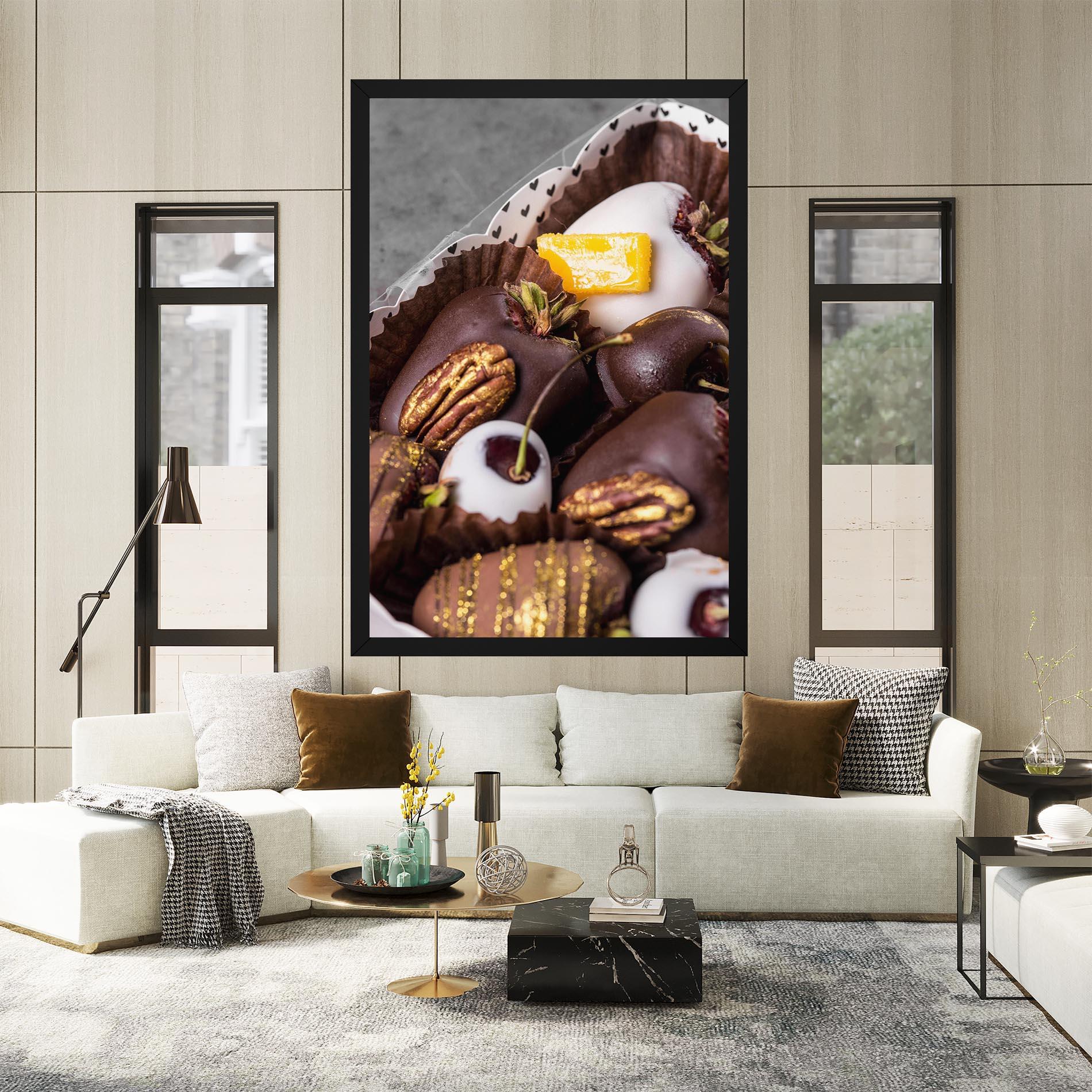 Картина на платно Chocolate Covered mockup 2