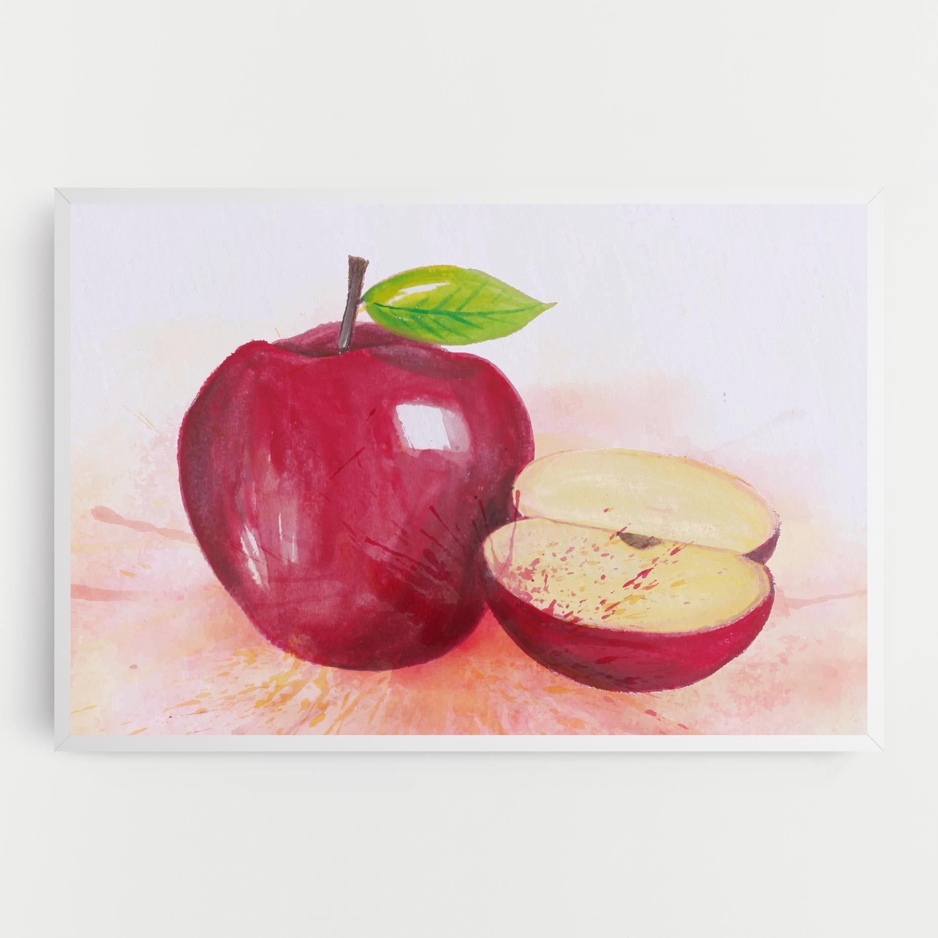 Картина на платно Apple Art mockup 0