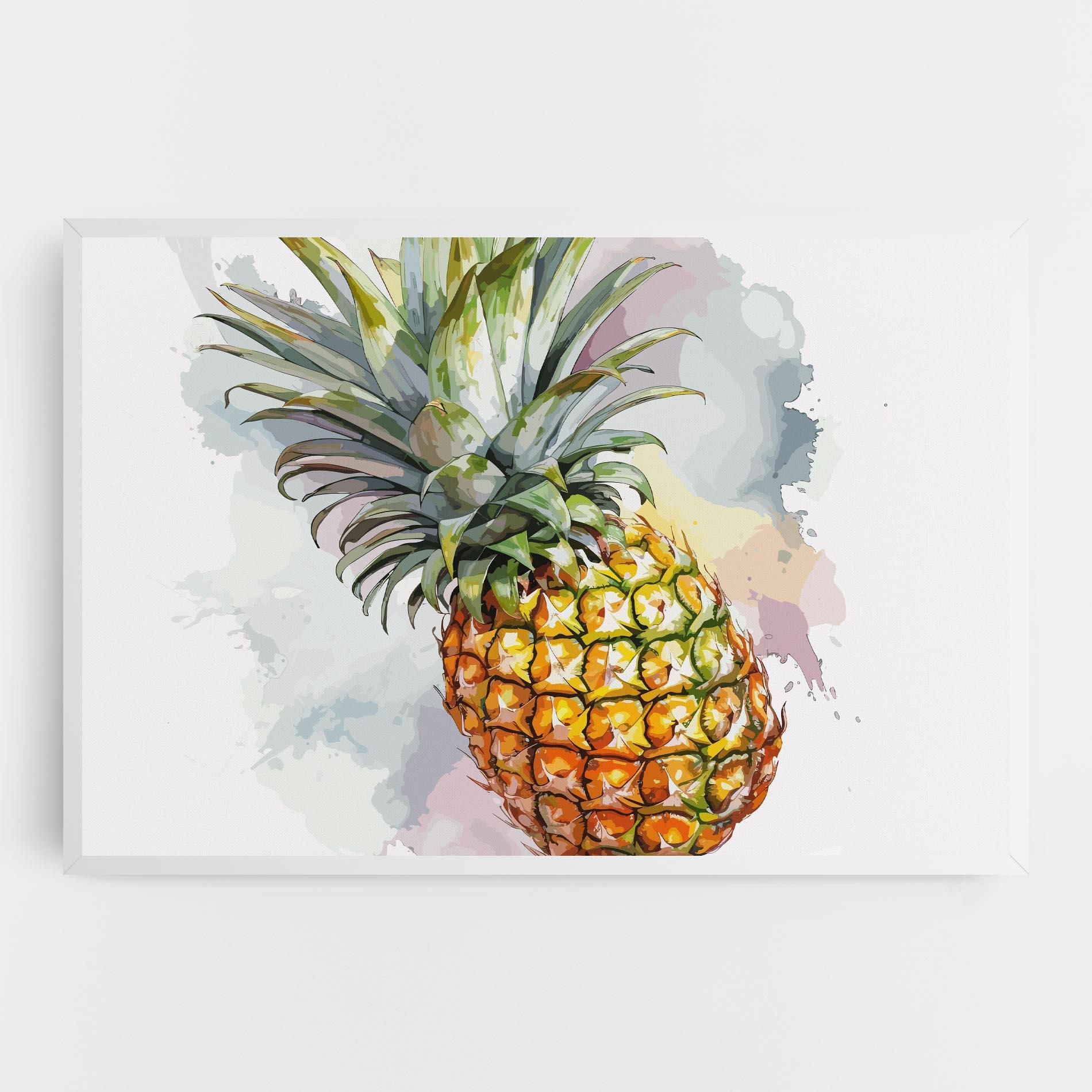 Картина на платно Artistic Pineapple mockup 0