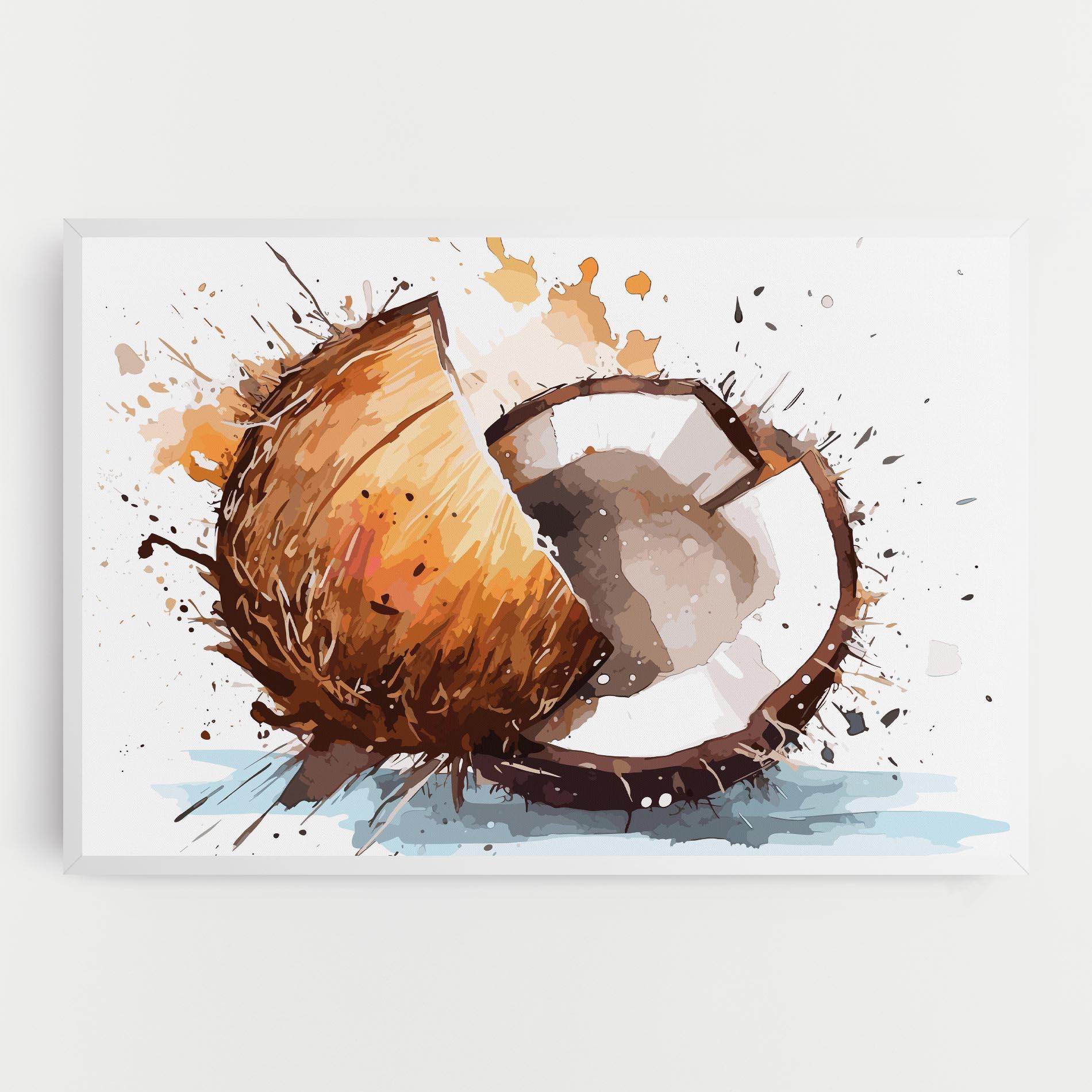 Картина на платно Coconut Art mockup 0
