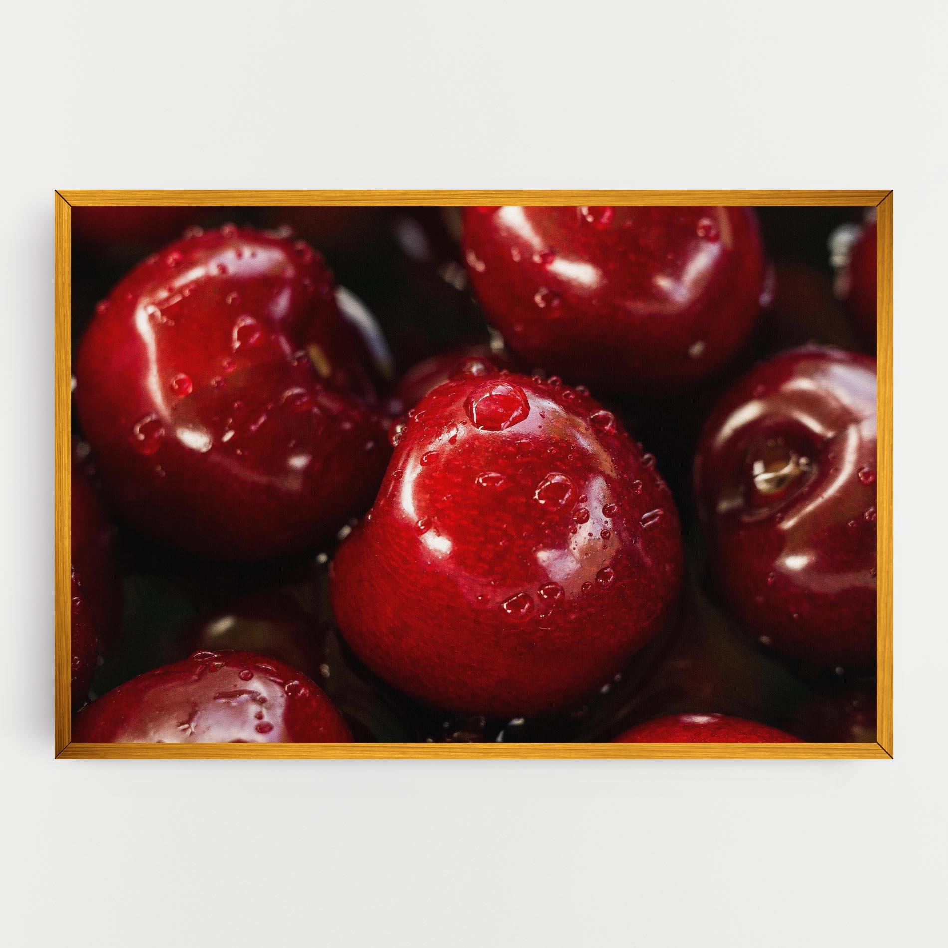 Картина на платно Cherries mockup 0