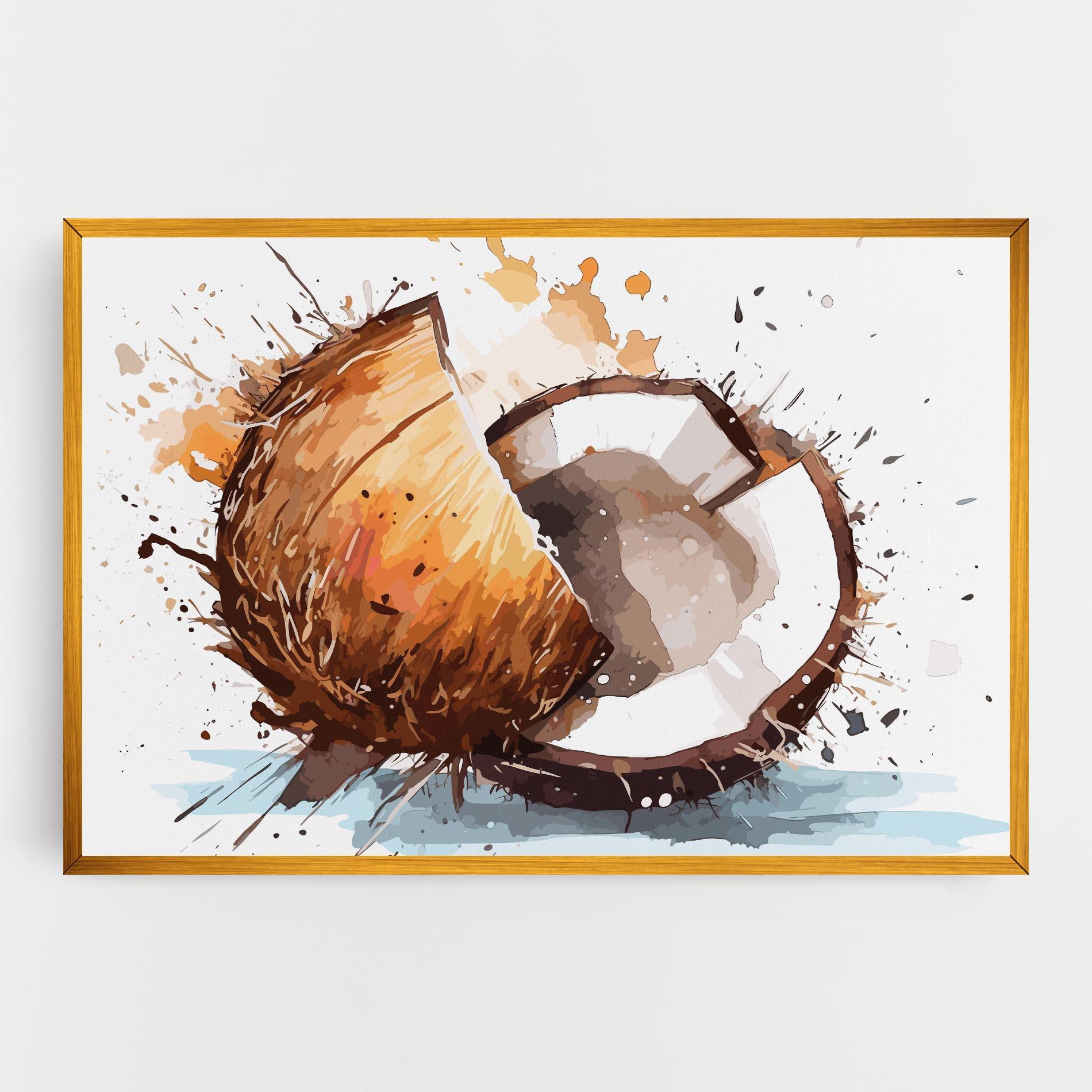 Картина на платно Coconut Art mockup 0