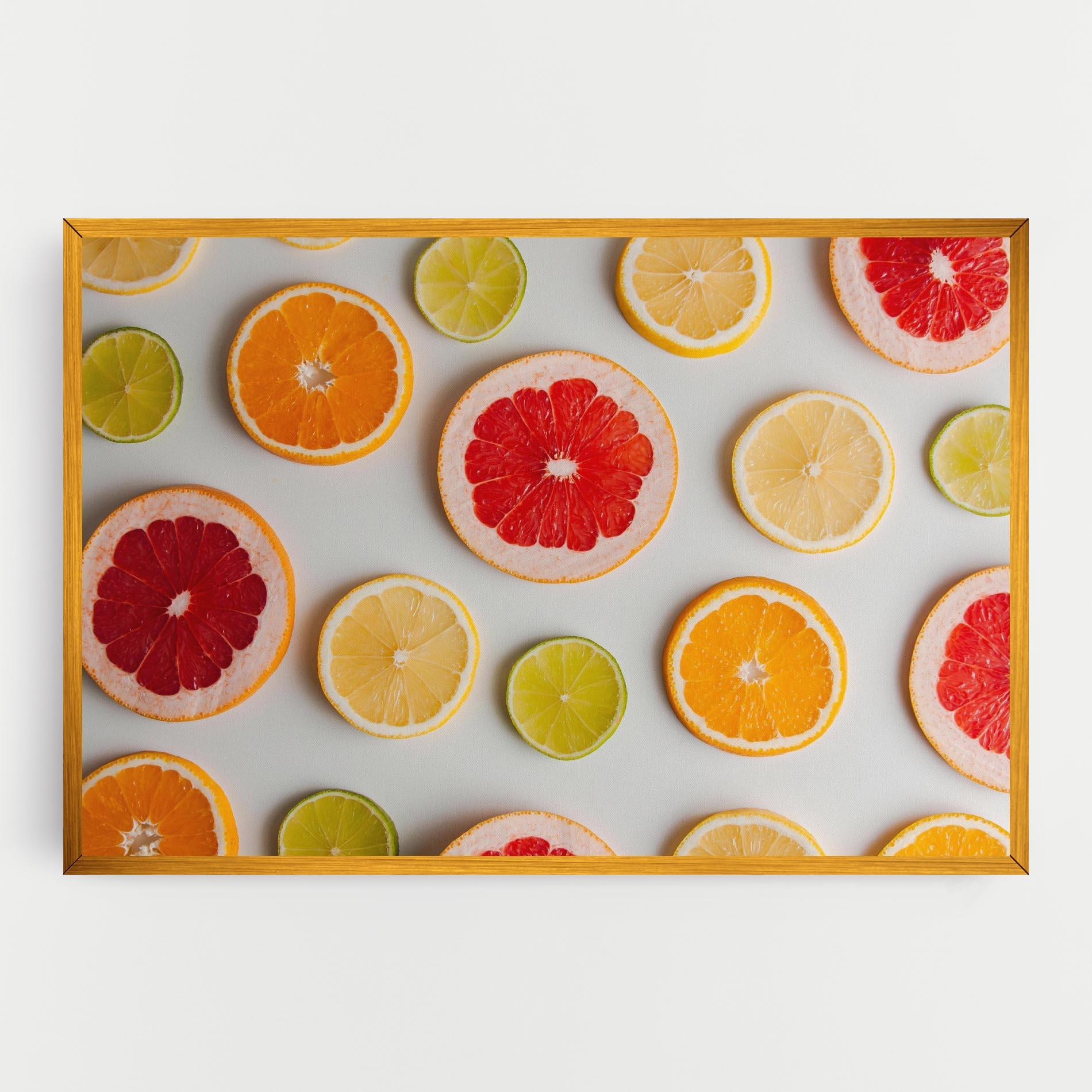 Картина на платно Grapefruit Mix mockup 0