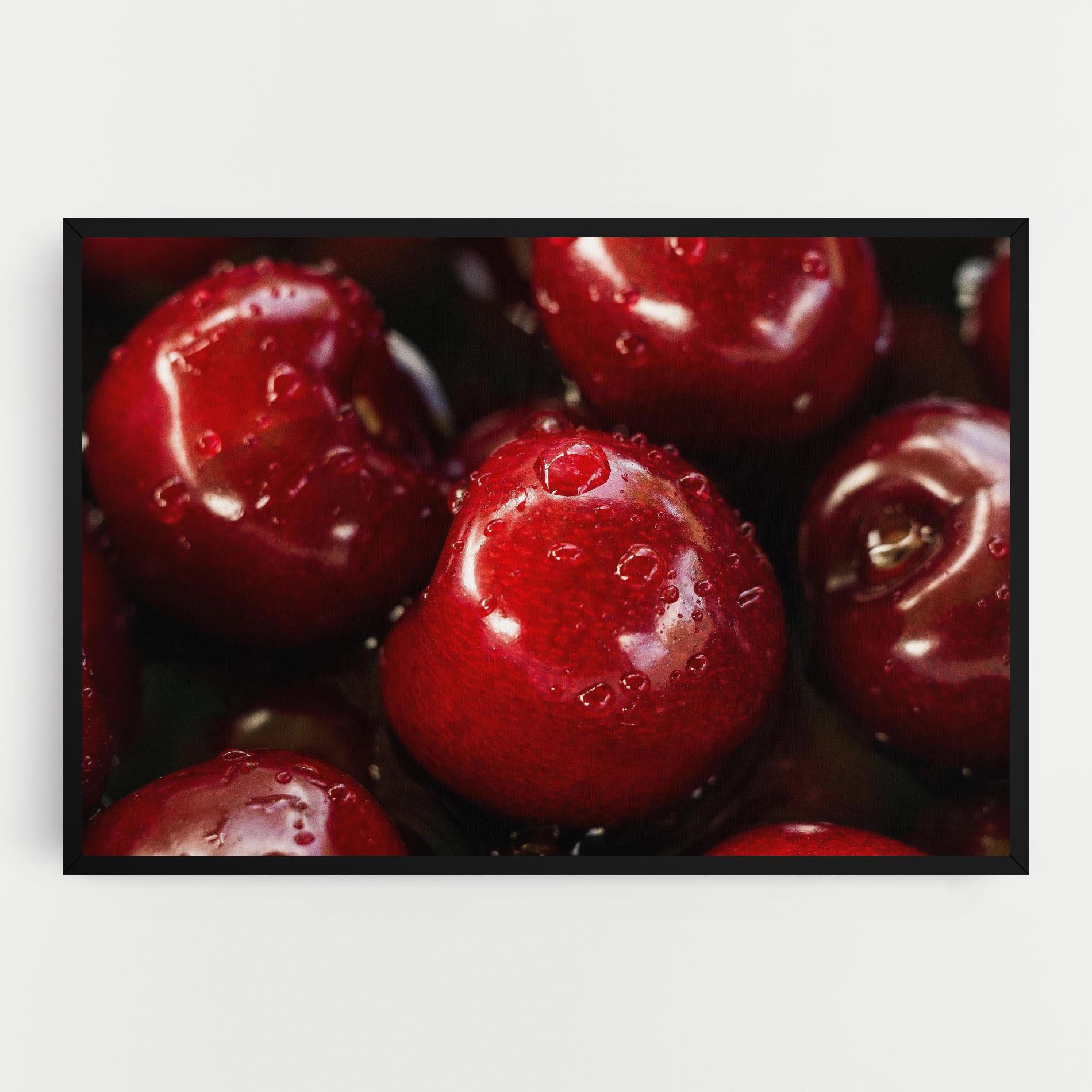 Картина на платно Cherries mockup 0