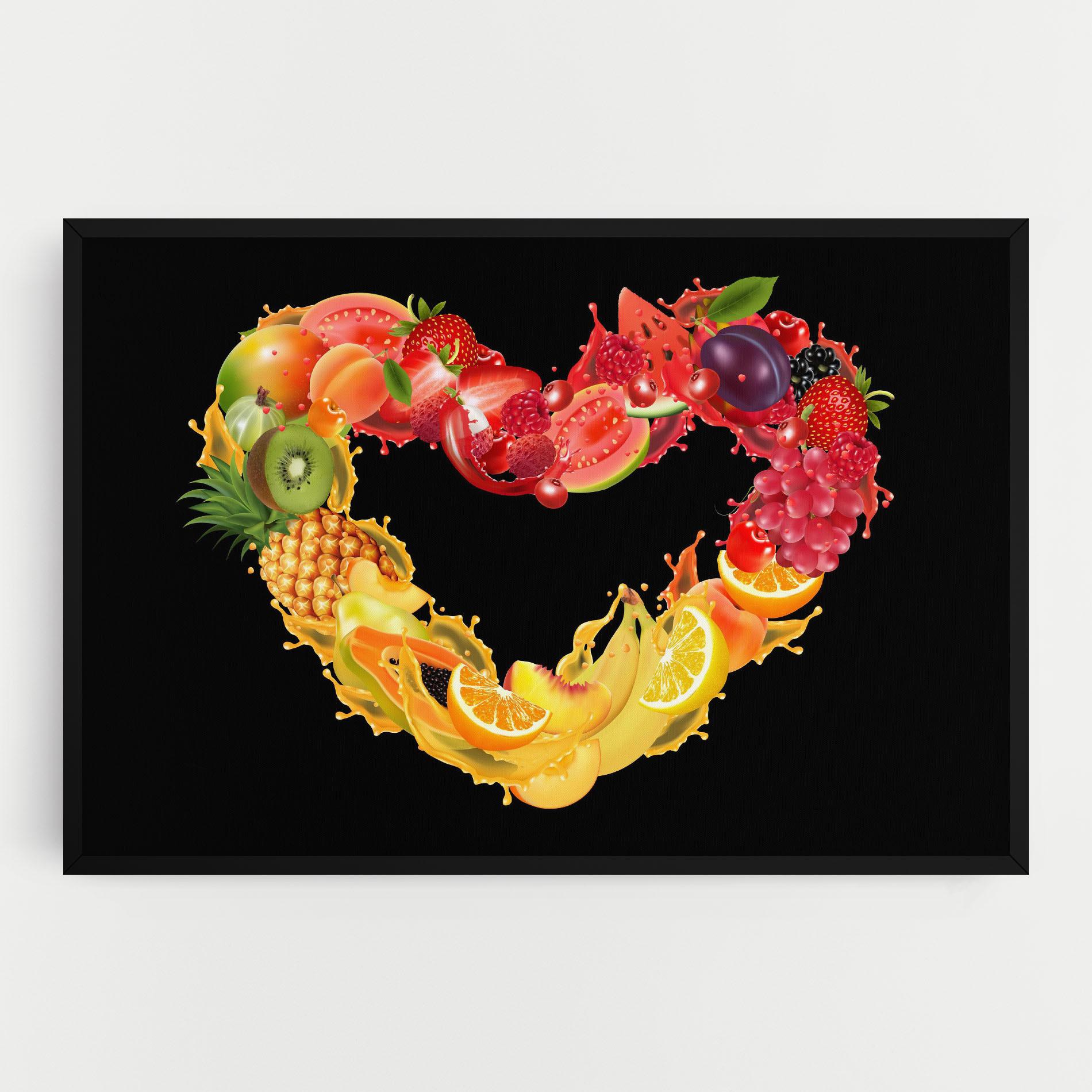 Картина на платно Juice Frame mockup 0