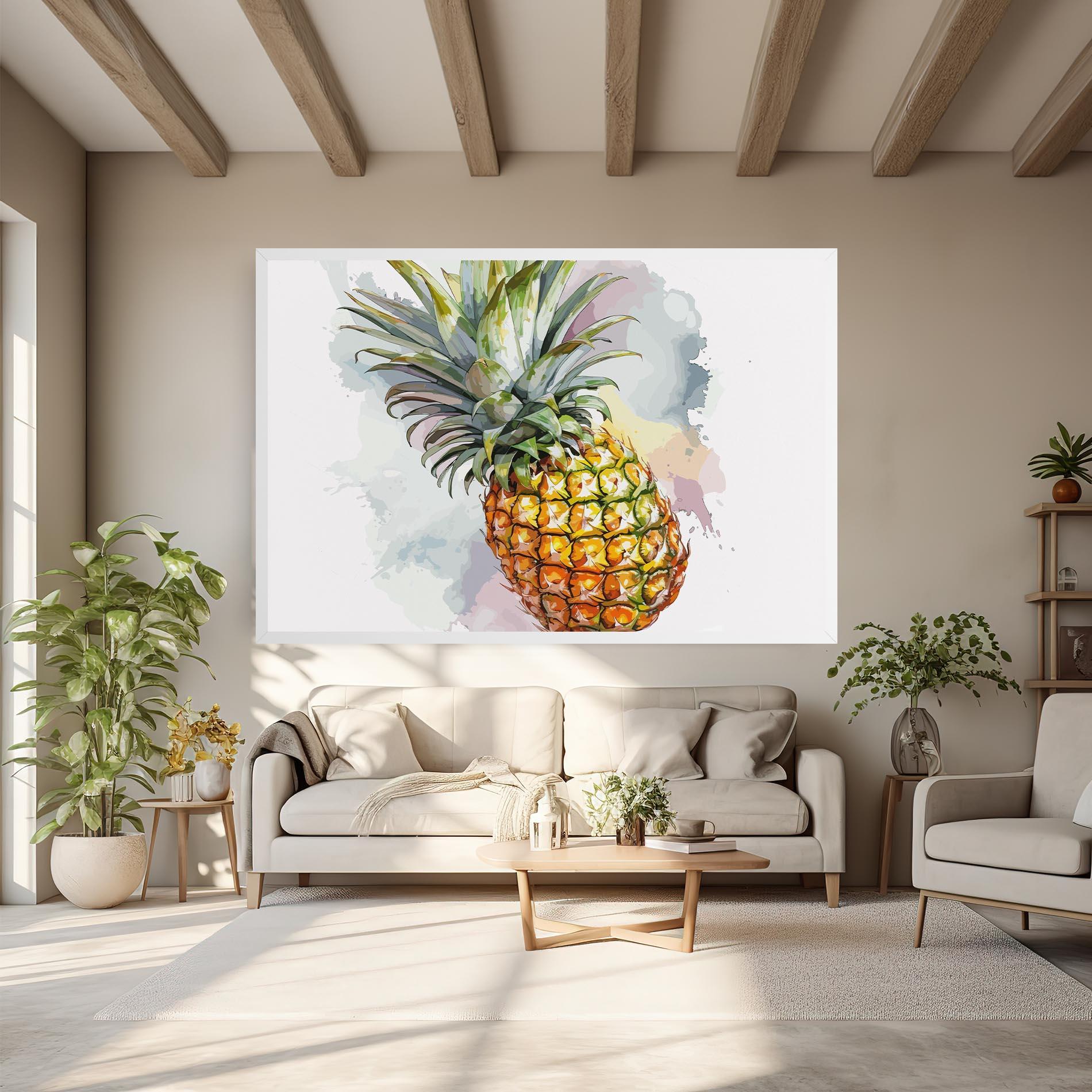 Картина на платно Artistic Pineapple mockup 6