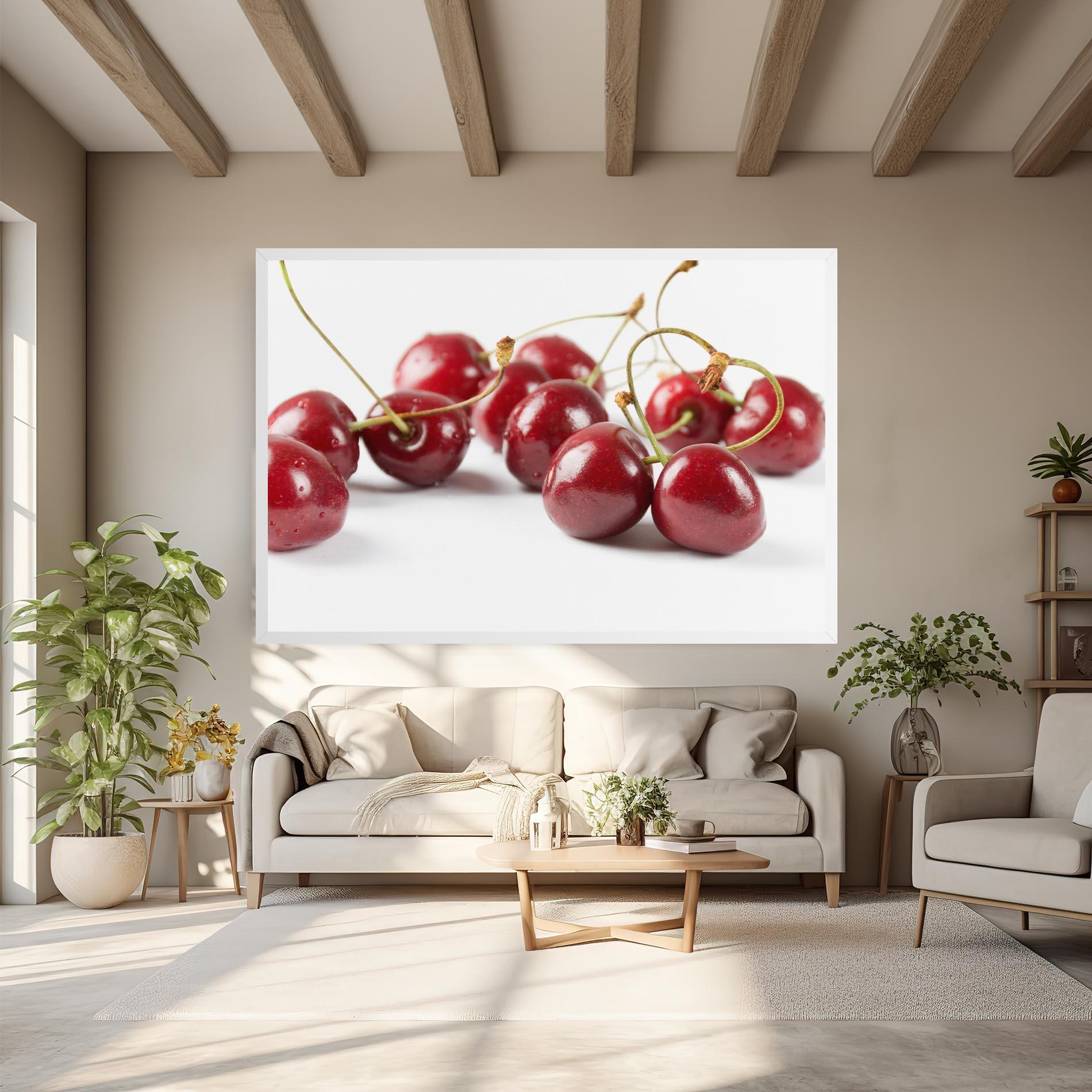 Картина на платно Cherry Berries mockup 6