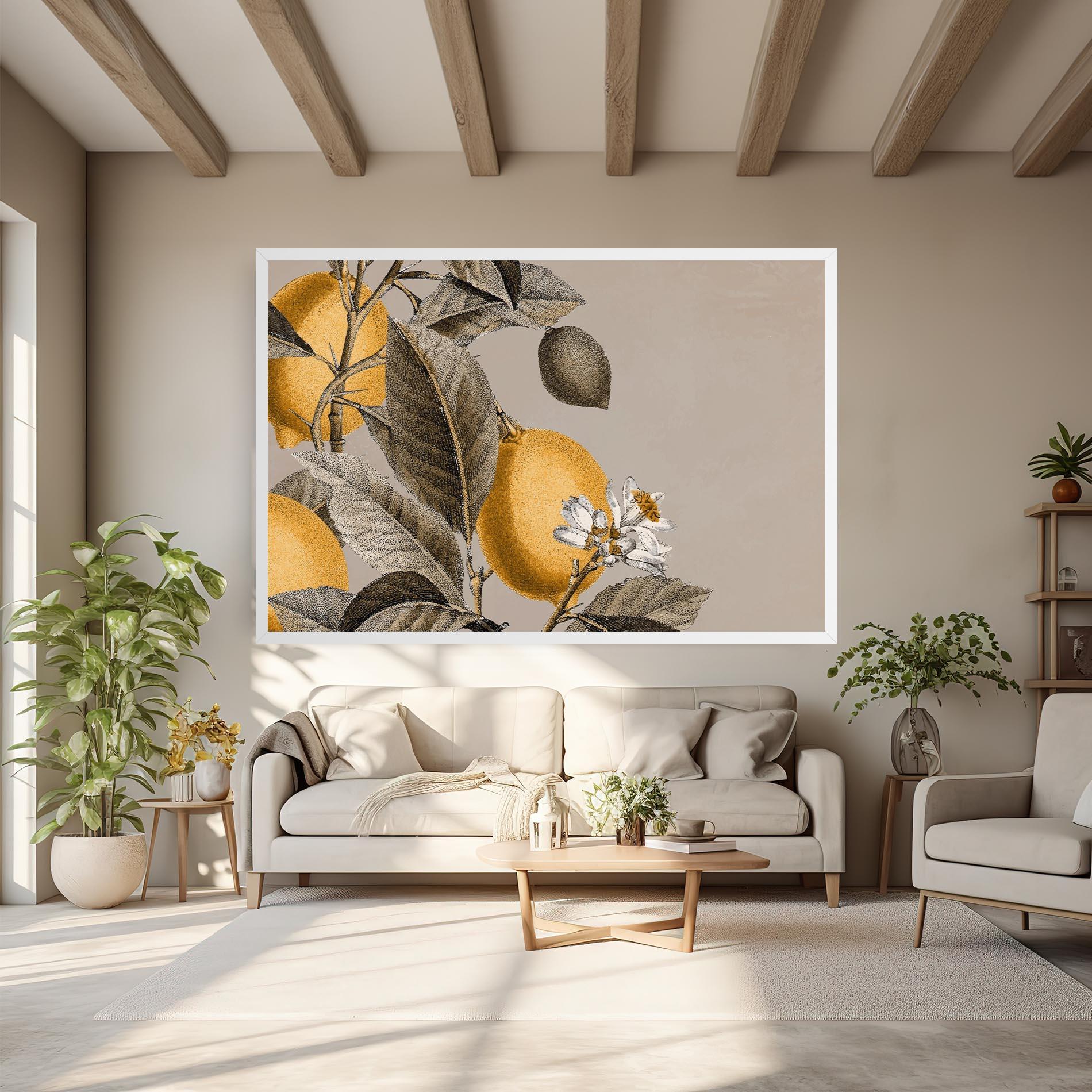 Картина на платно Lime Tree mockup 6
