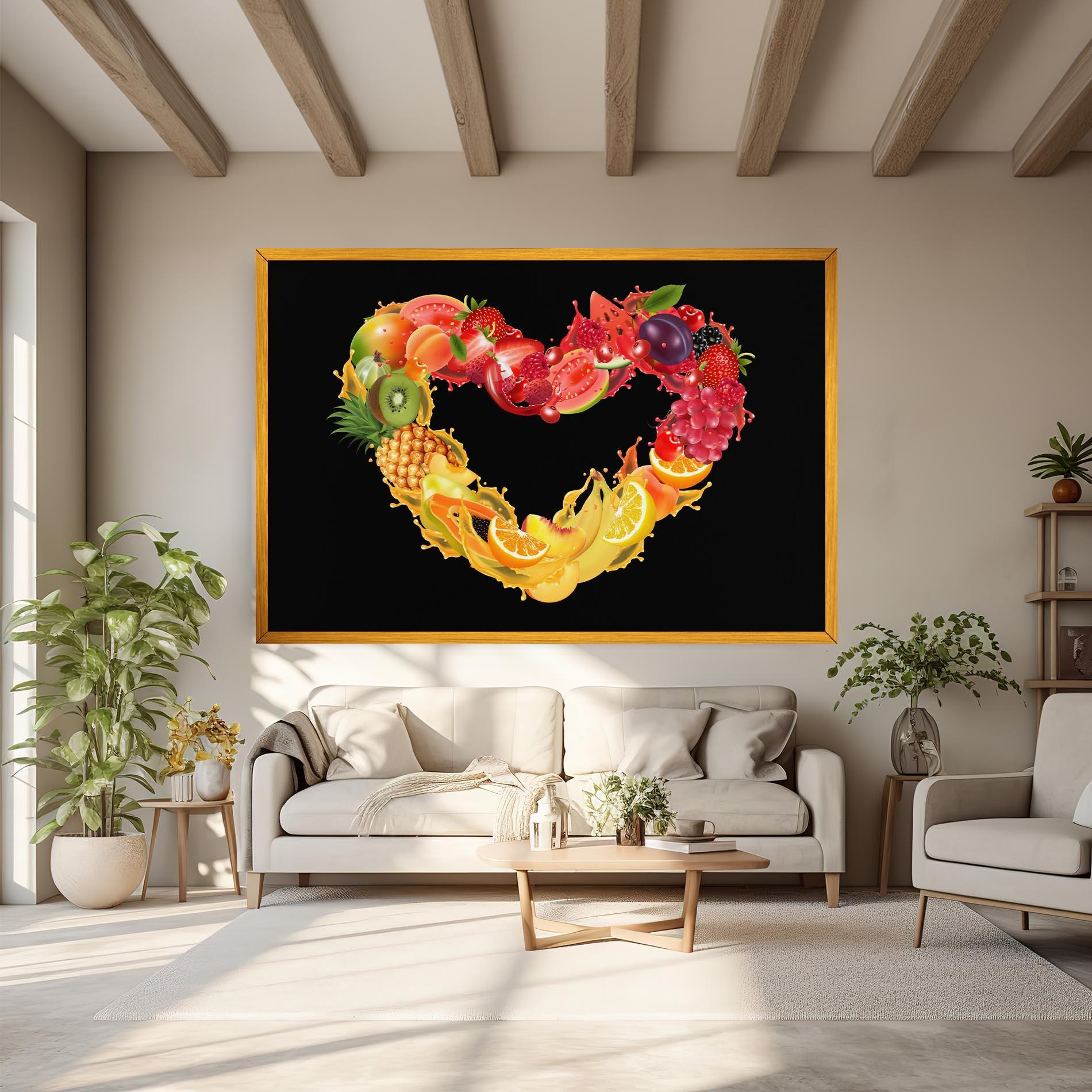 Картина на платно Juice Frame mockup 6