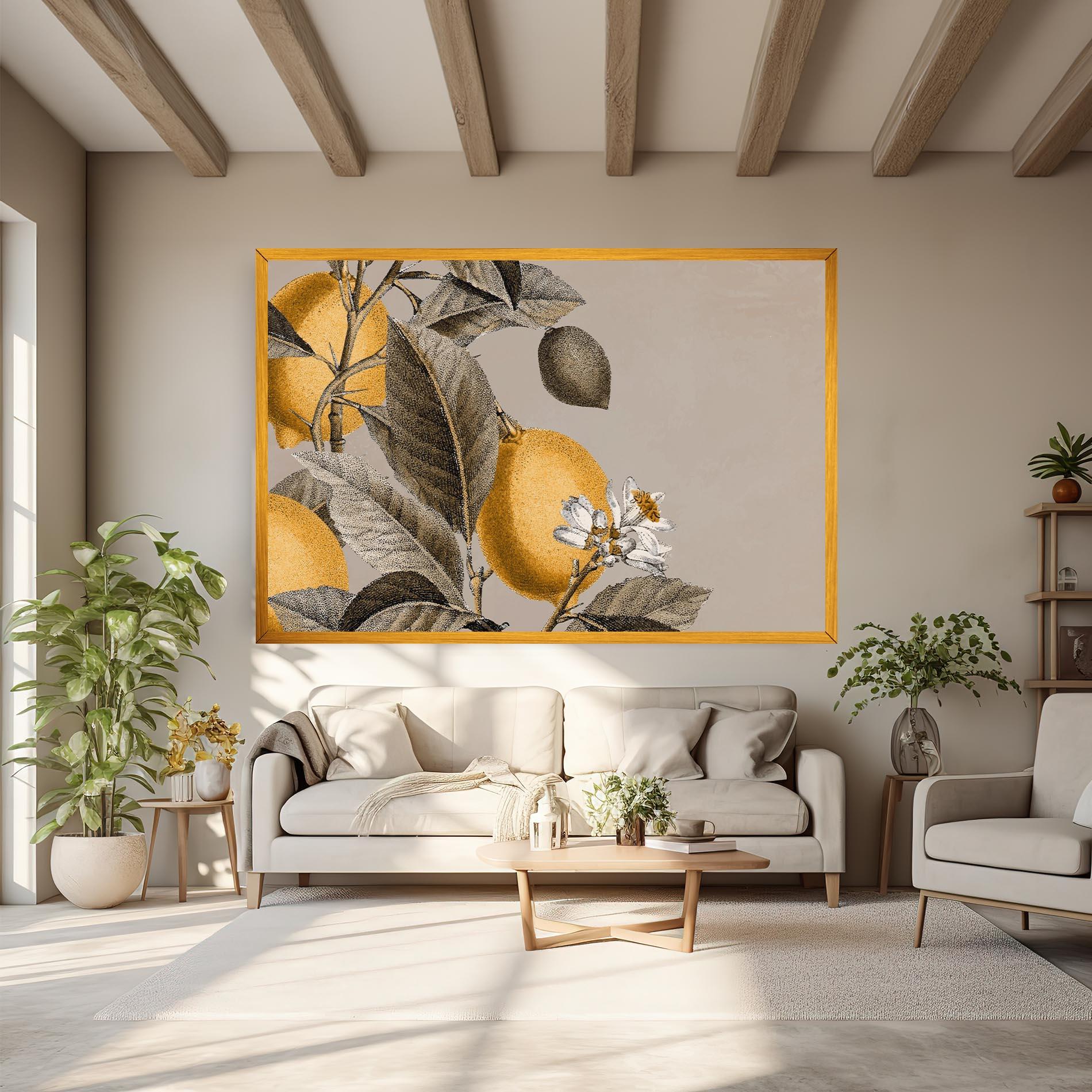 Картина на платно Lime Tree mockup 6