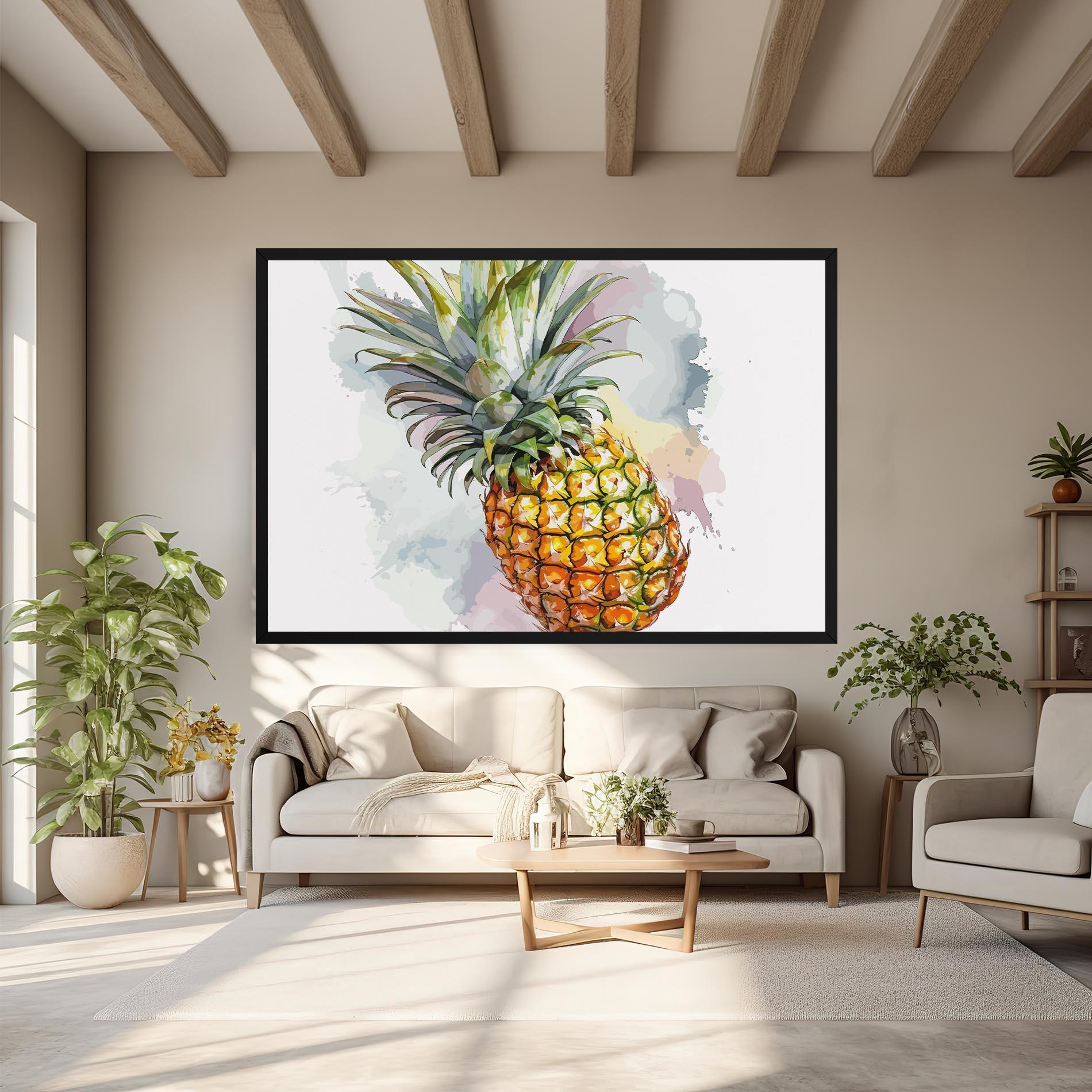 Картина на платно Artistic Pineapple mockup 6
