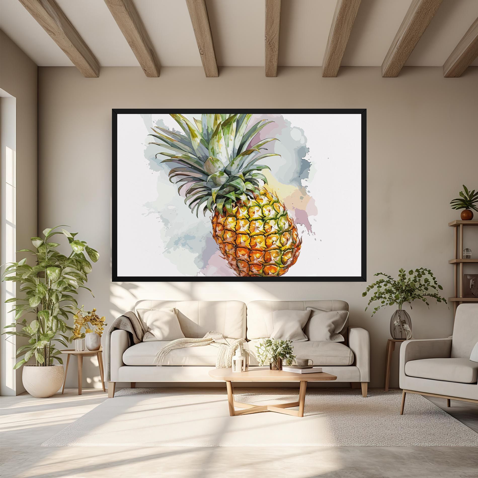 Artistic Pineapple mockup 6
